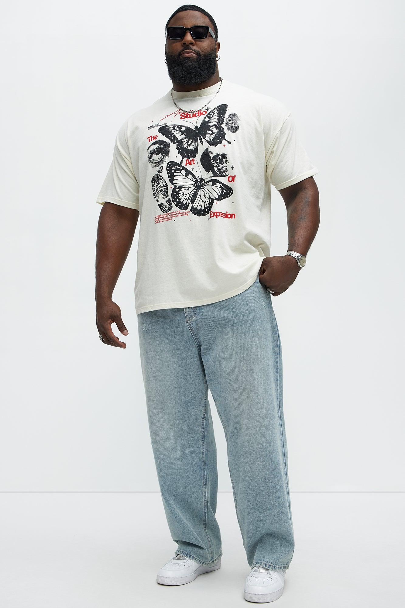 The Amour Studio Short Sleeve Tee - Natural Product Image