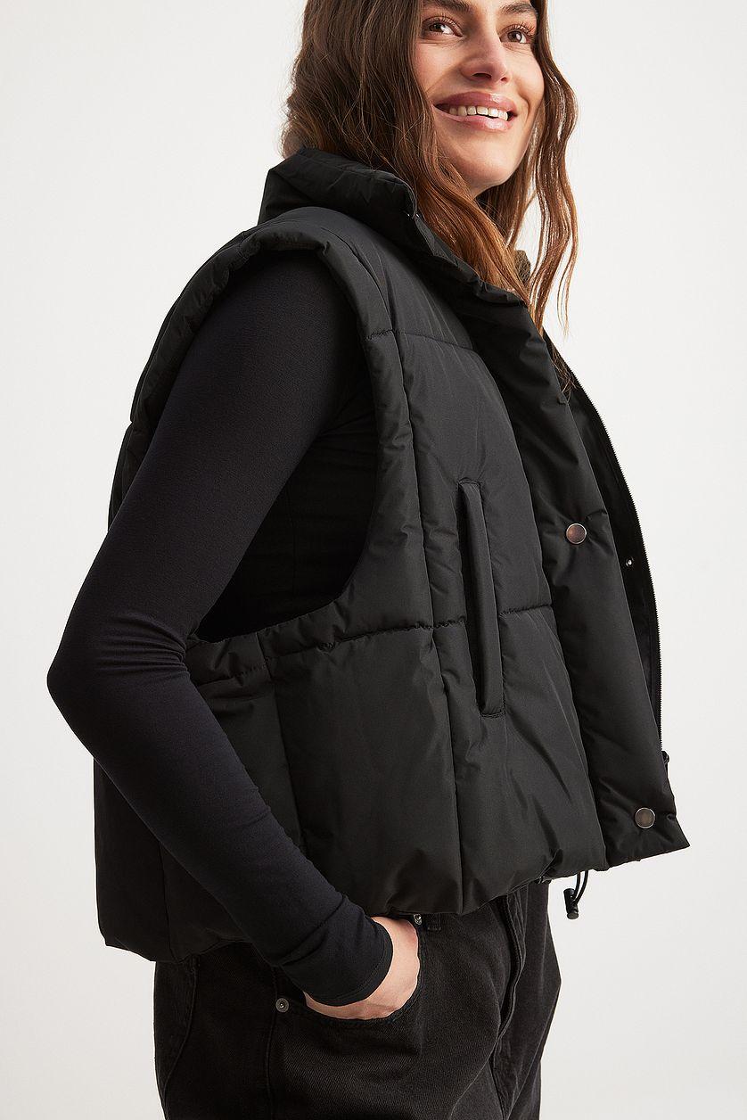 Detachable Sleeve Padded Jacket Product Image