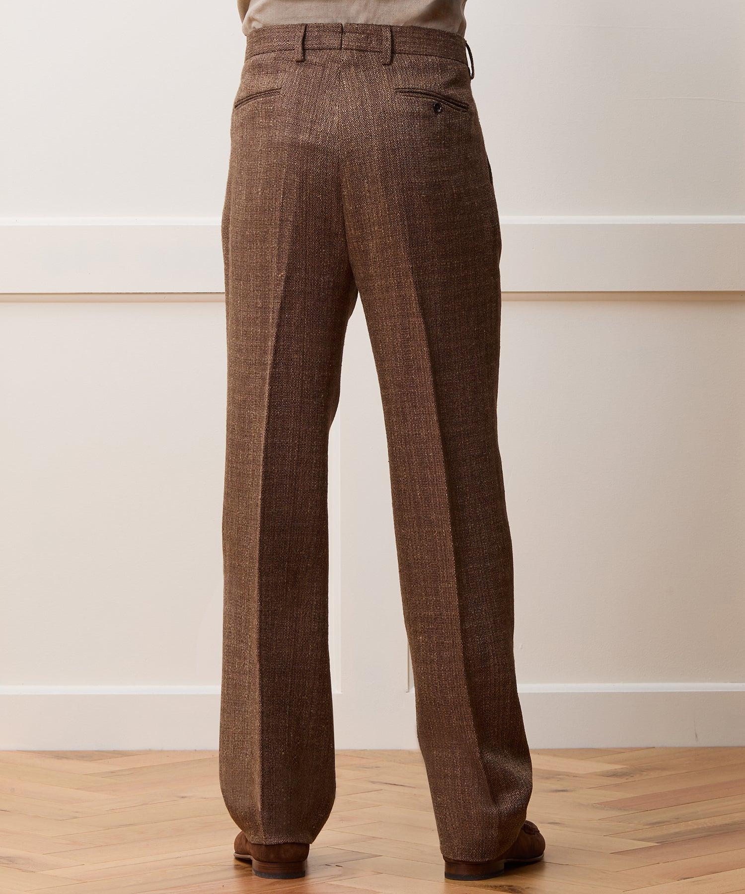 Italian Linen Silk Donegal Wythe Trouser Product Image