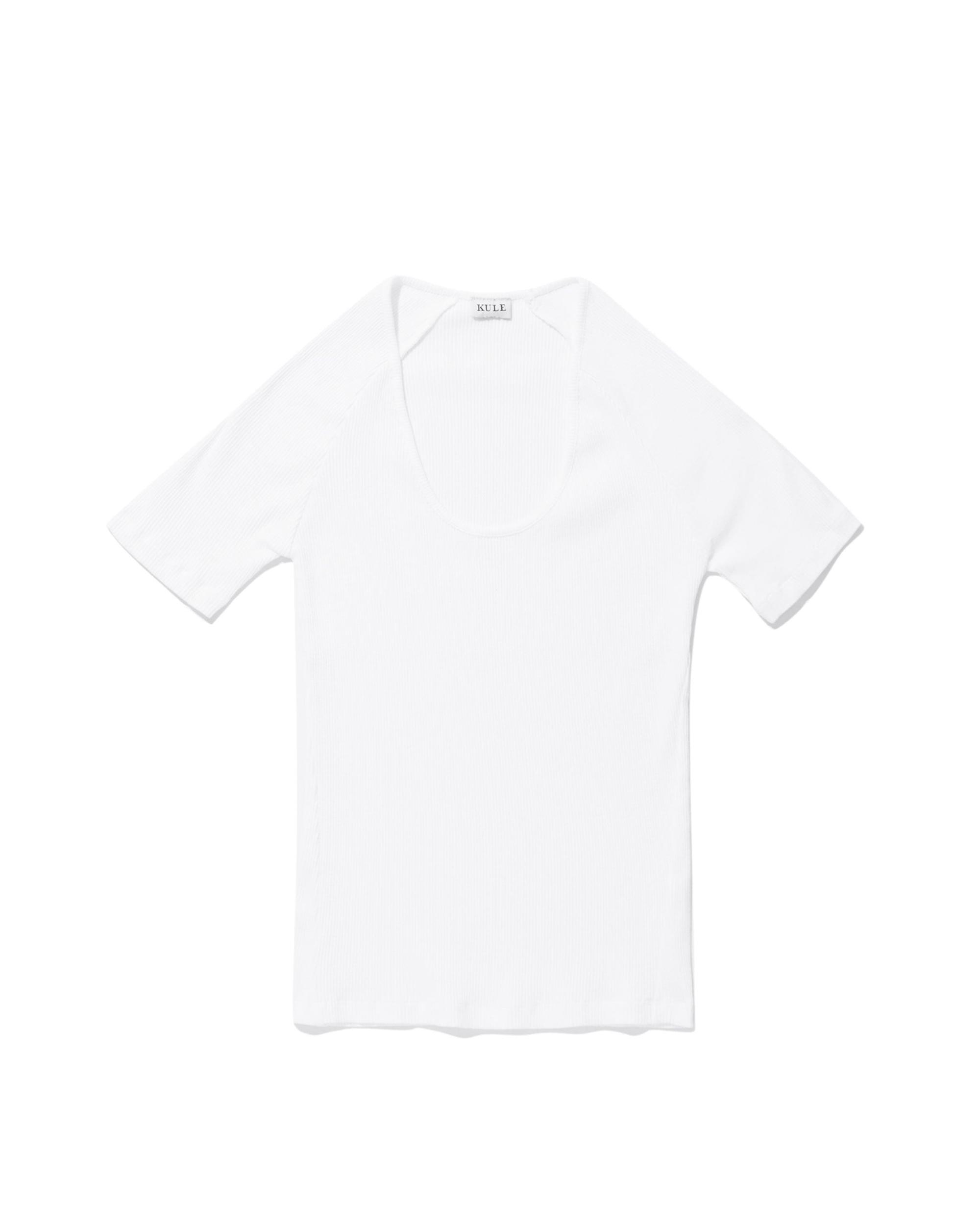 The Ribbed Elzi - White Female Product Image