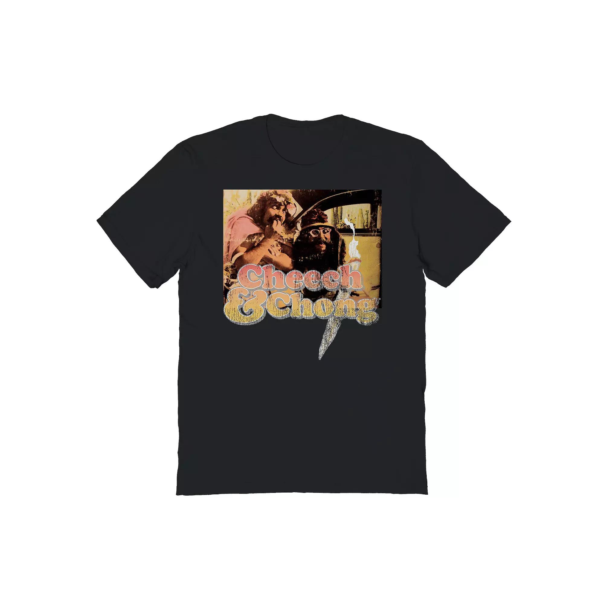 Men's Cheech & Chong Big Smoke Graphic Tee, Size: Large, Black Product Image