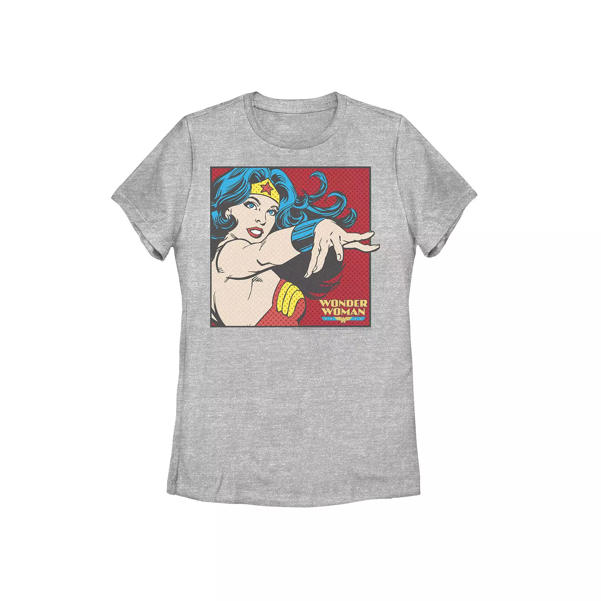 Juniors' DC Comics Wonder Woman Pop Art Portrait Graphic Tee, Girl's,  Product Image