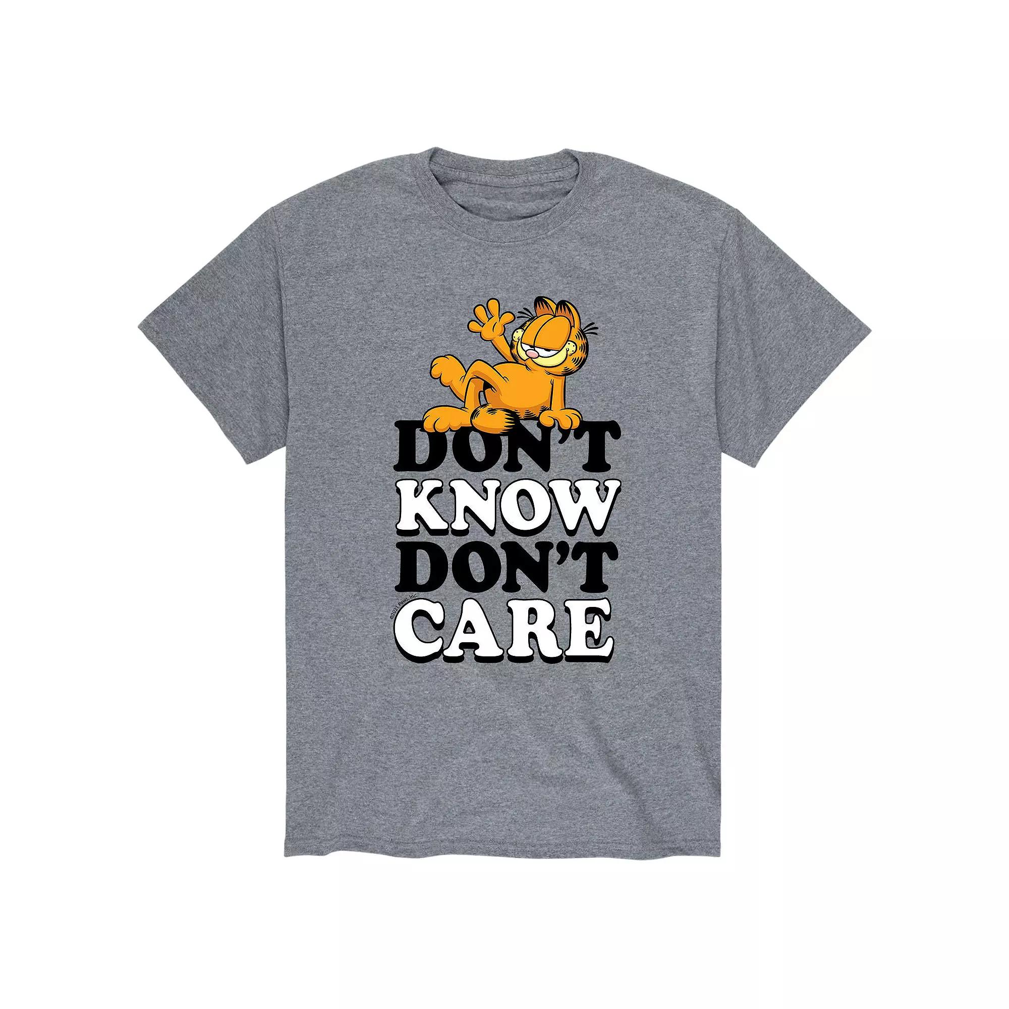 Men's Garfield Don't Care Tee,  Product Image