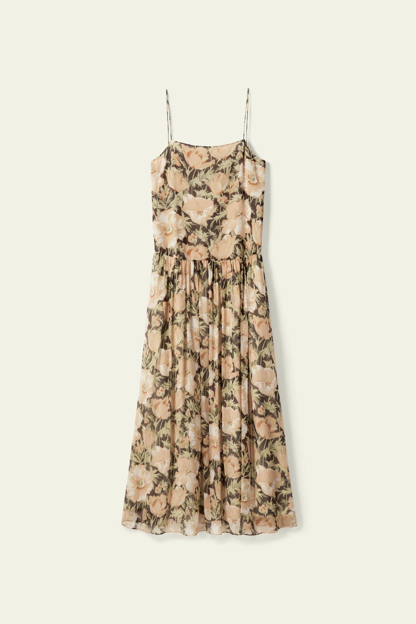 Poppy Parade Slip Dress -Made With Liberty Fabric Product Image