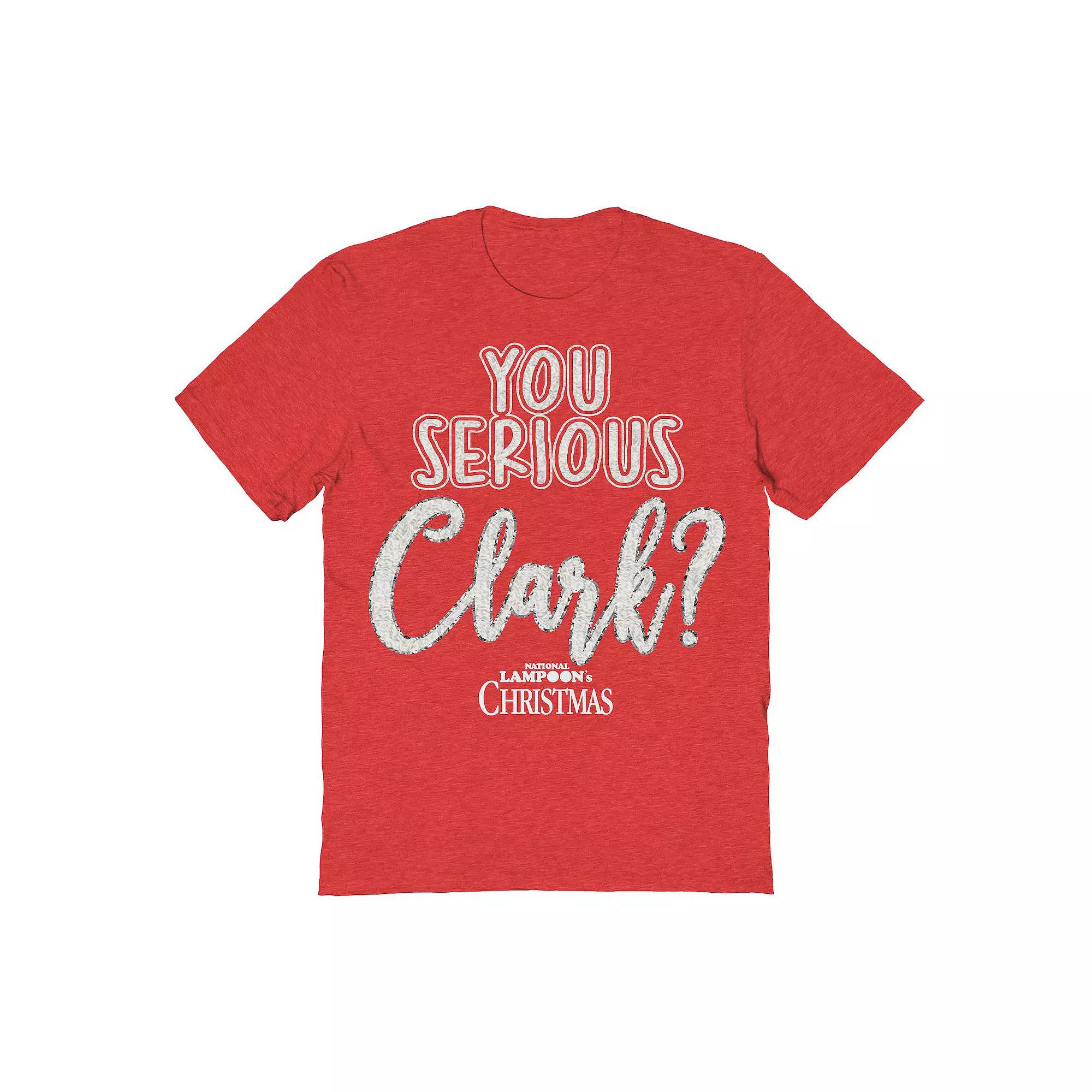 Men's You Serious Clark White National Lampoon's Christmas Vacation Graphic Tee, Adult Unisex,  Product Image