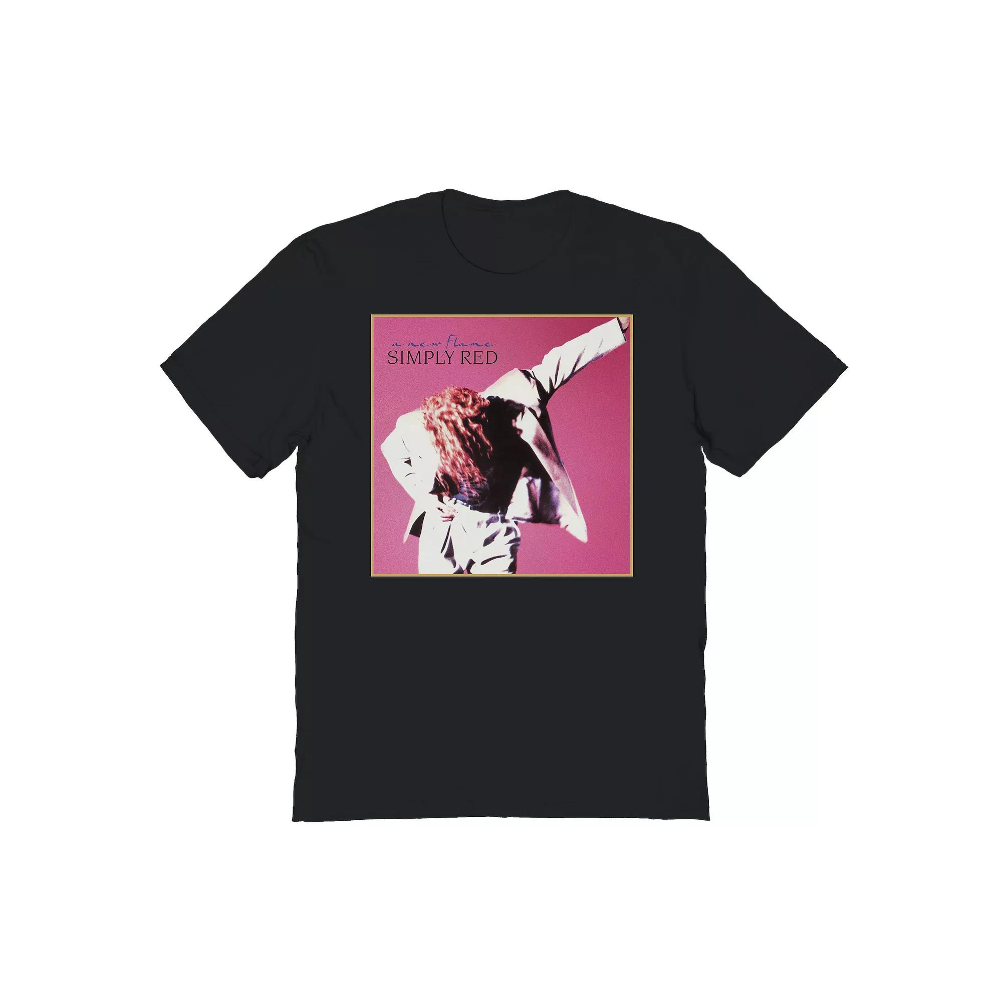 Mens Simply Red A New Flame Graphic Tee, Men's,  Product Image