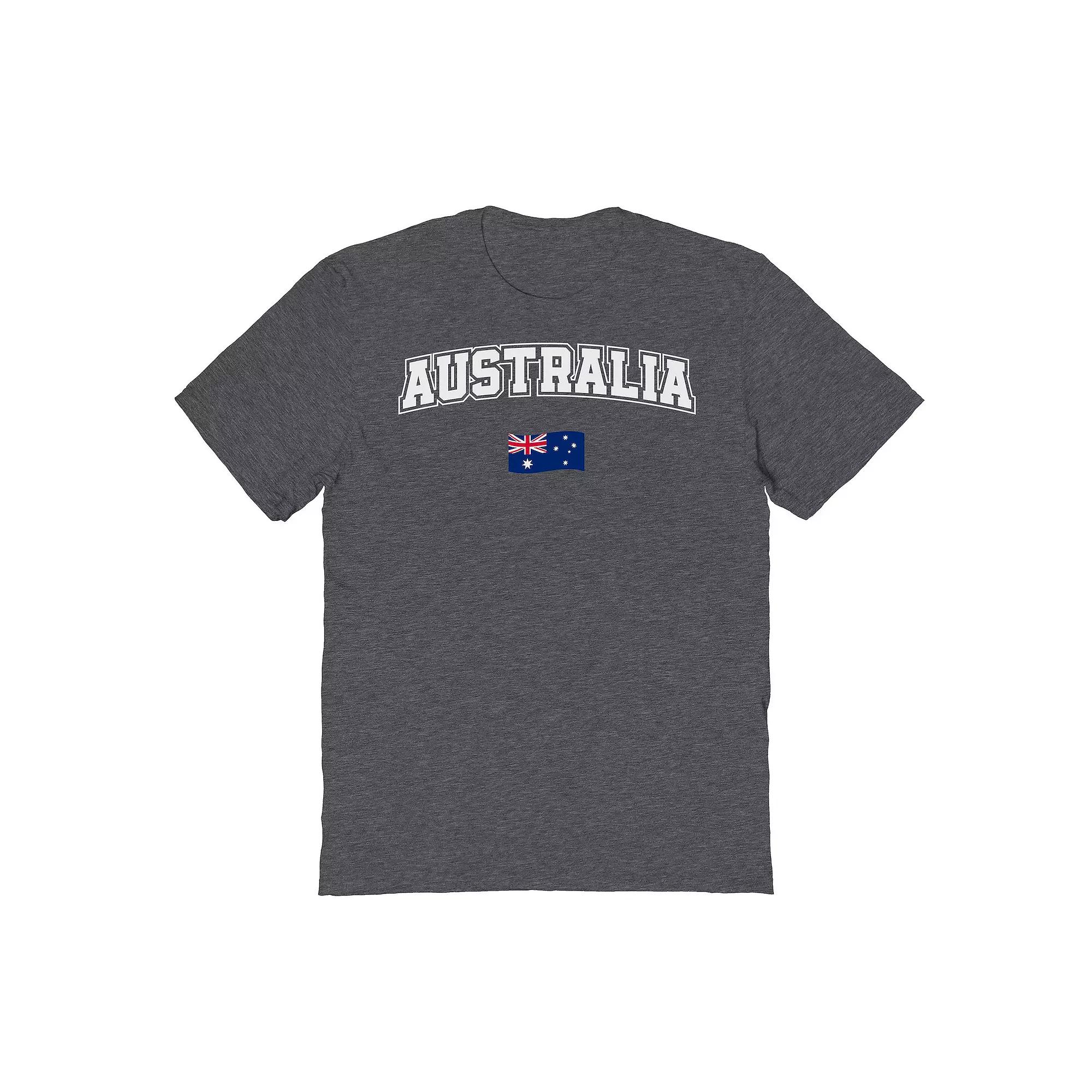 Men's Australia Flag Graphic Tee, Adult Unisex,  Product Image