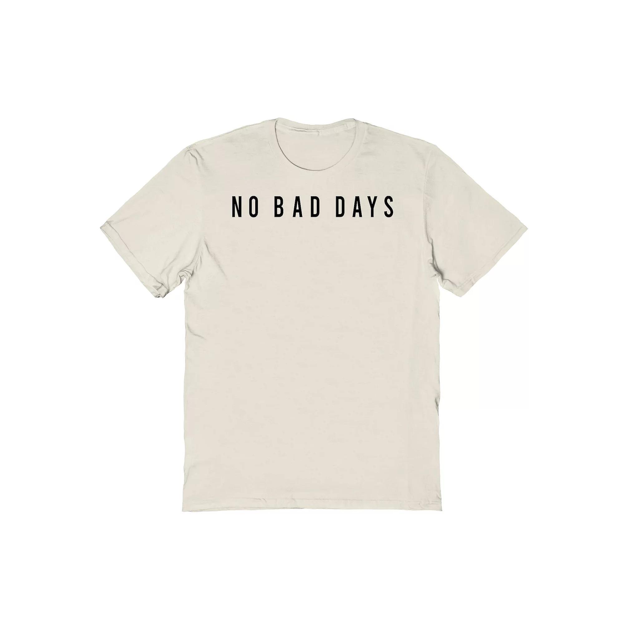 Men's No Bad Days Graphic Tee, Size: XL, Light Pink Product Image