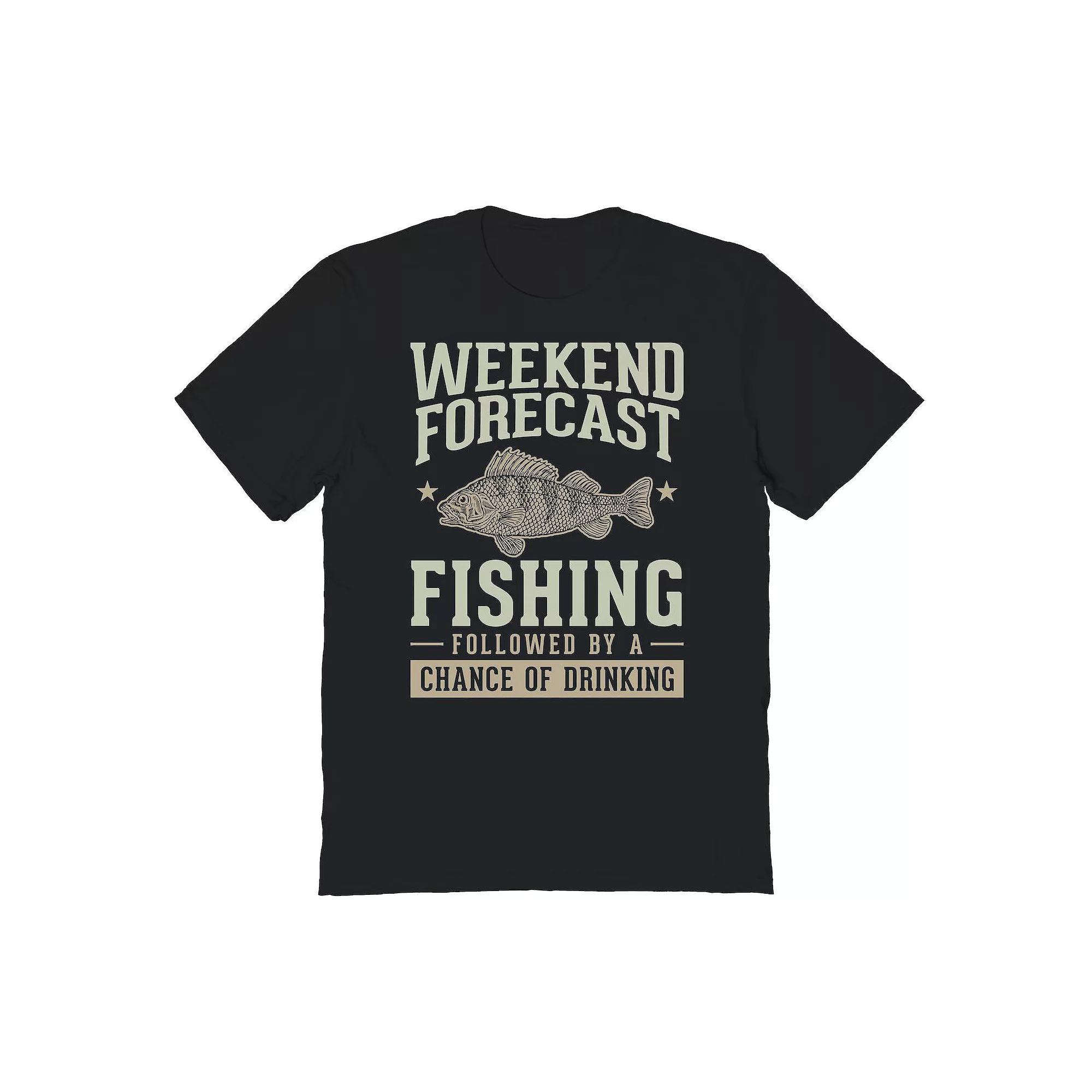 Men's Duke & Sons Fishing Forecast Graphic Tee, Adult Unisex,  Product Image