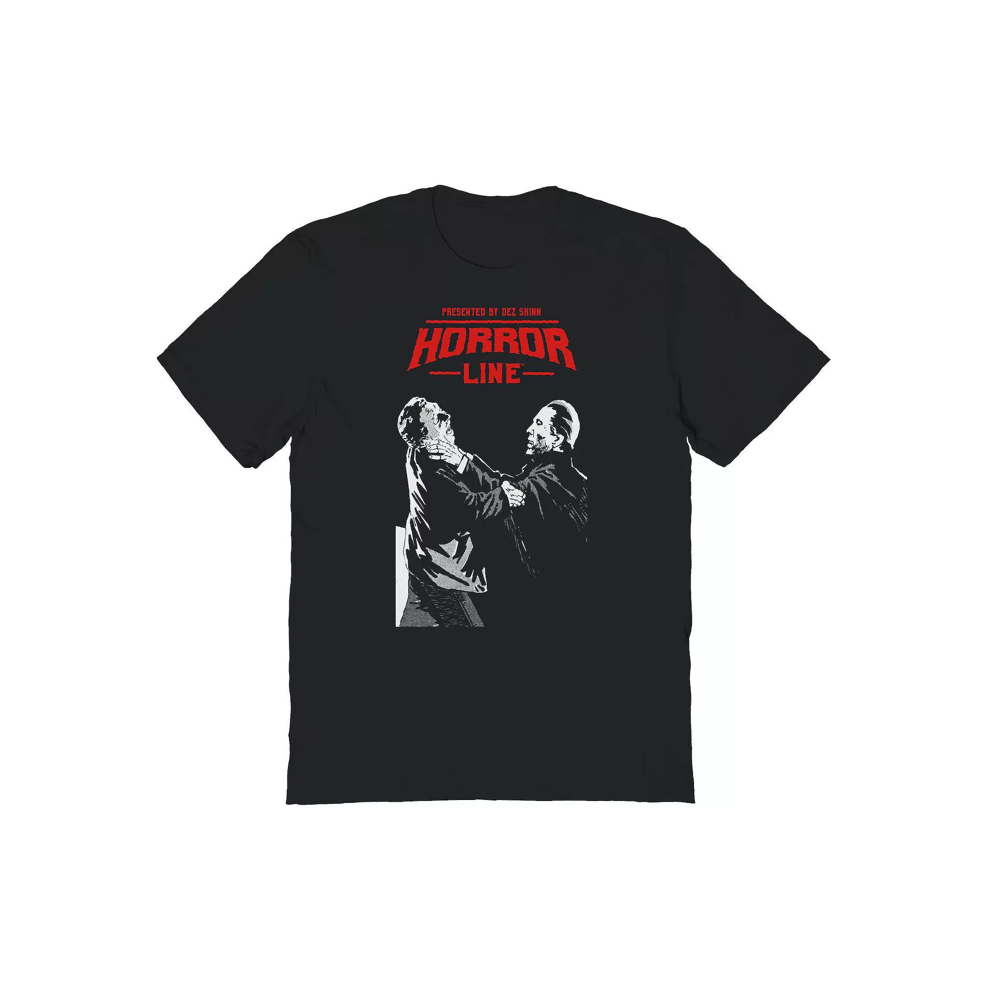 Men's Horror Line Dracula Choke Graphic Tee,  Product Image