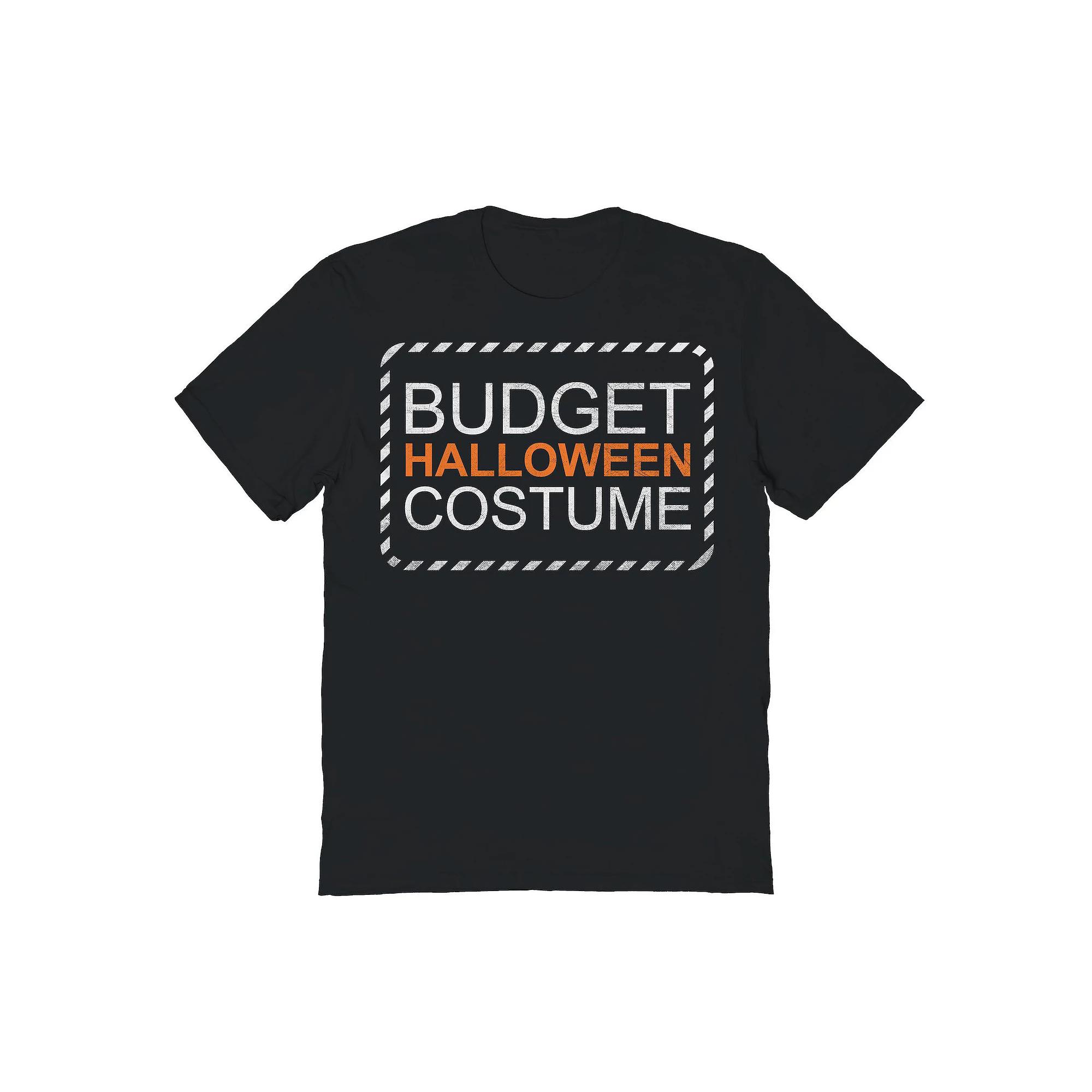 Mens Budget Halloween Costume Halloween Graphic Tee Product Image