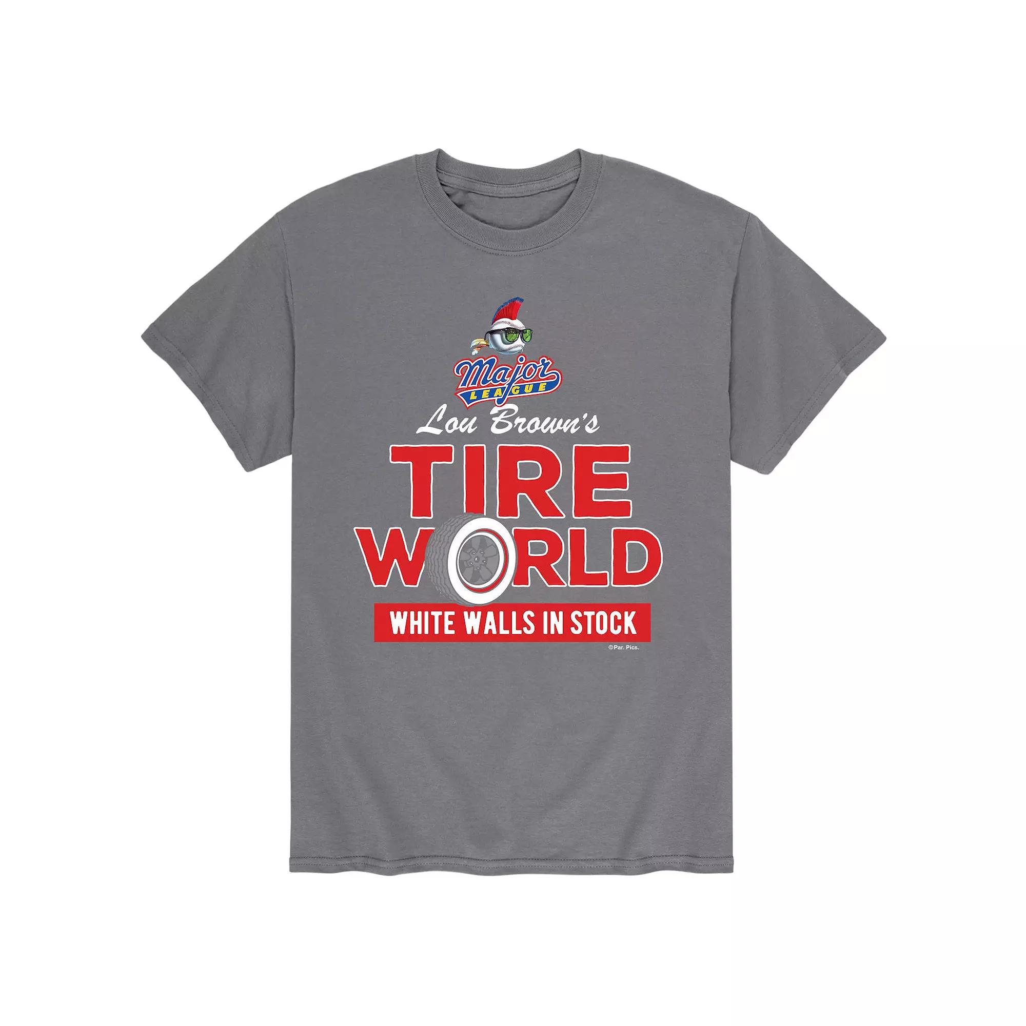 Men's Major League Tire World Tee,  Product Image