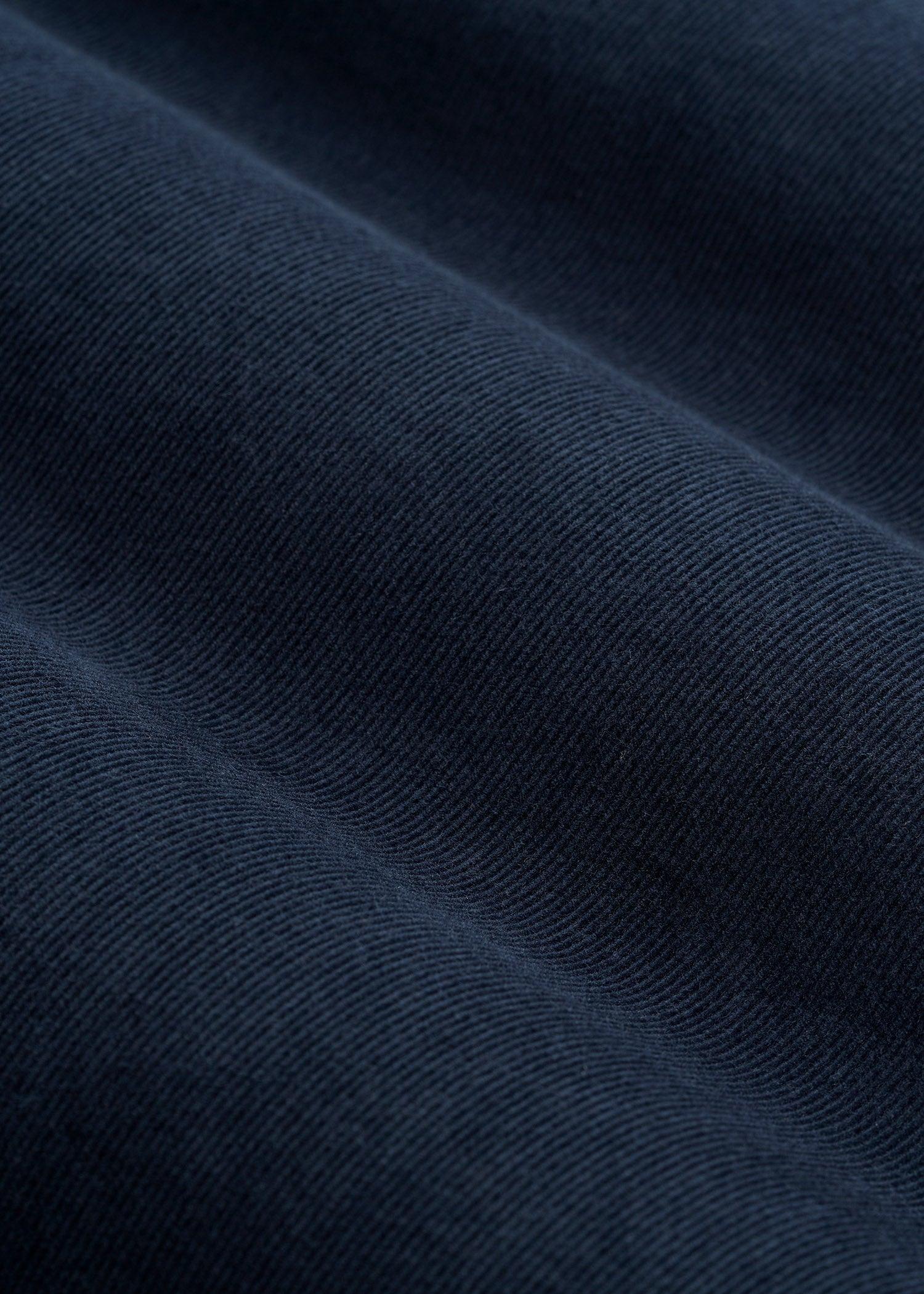 Pincord Button Shirt for Tall Men in Evening Blue Product Image