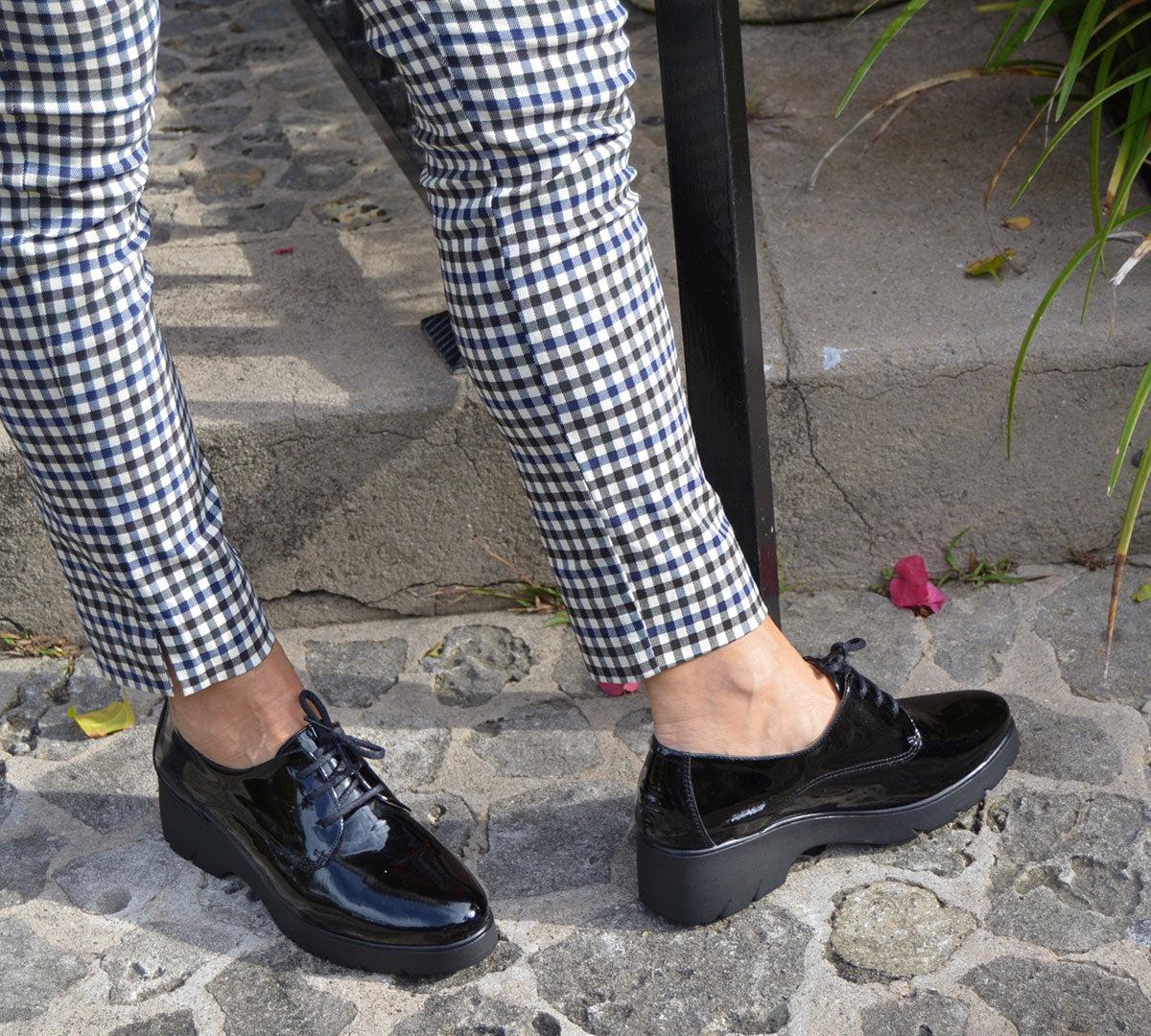 San Sebastian Black Patent Leather Product Image