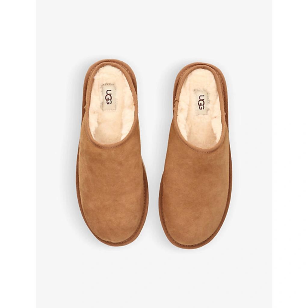 UGG 10mm Classic Slip-on Shearling Loafers In Chestnut Product Image