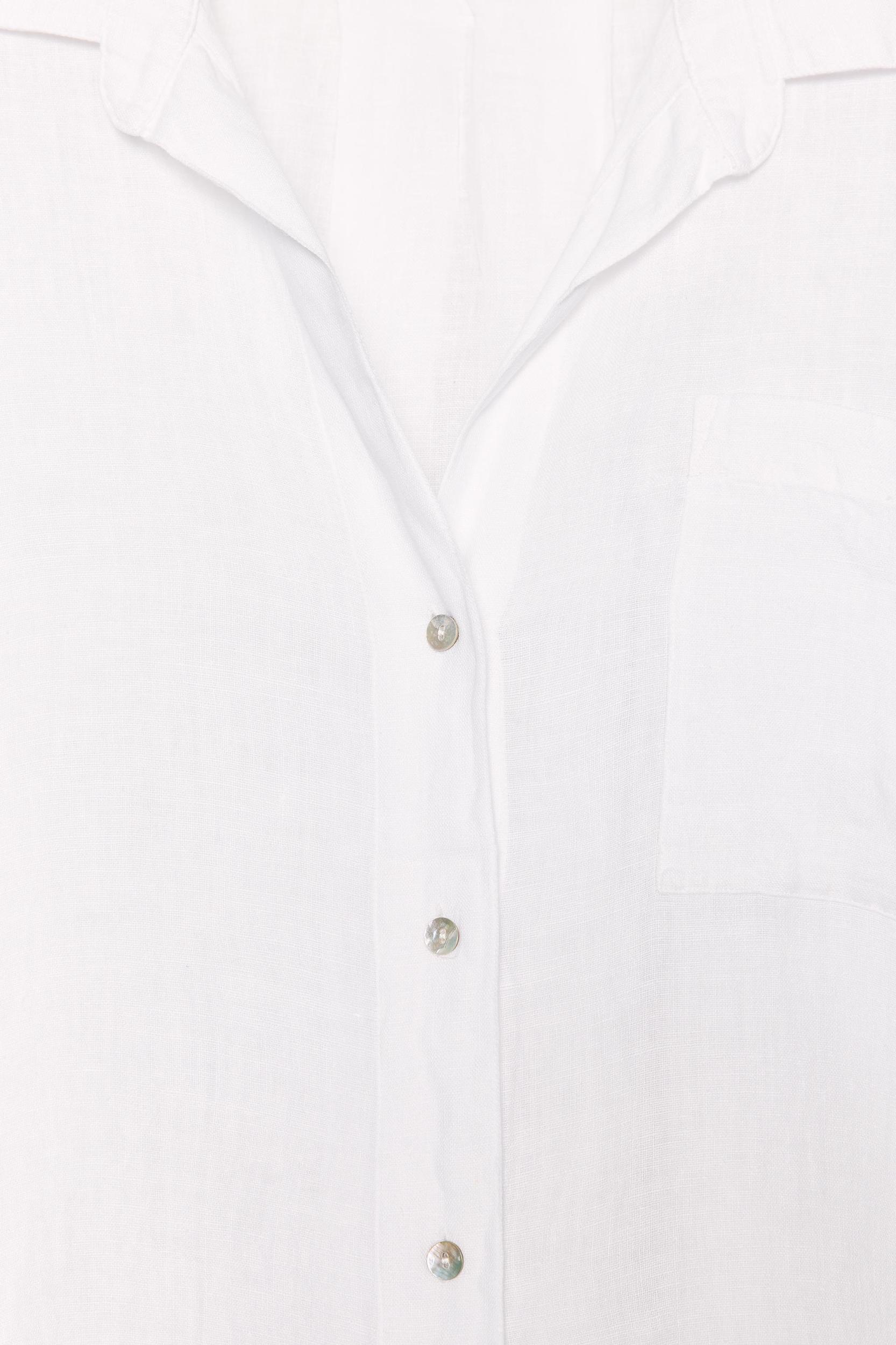 ZW COLLECTION 100% LINEN OVERSIZED SHIRT Product Image