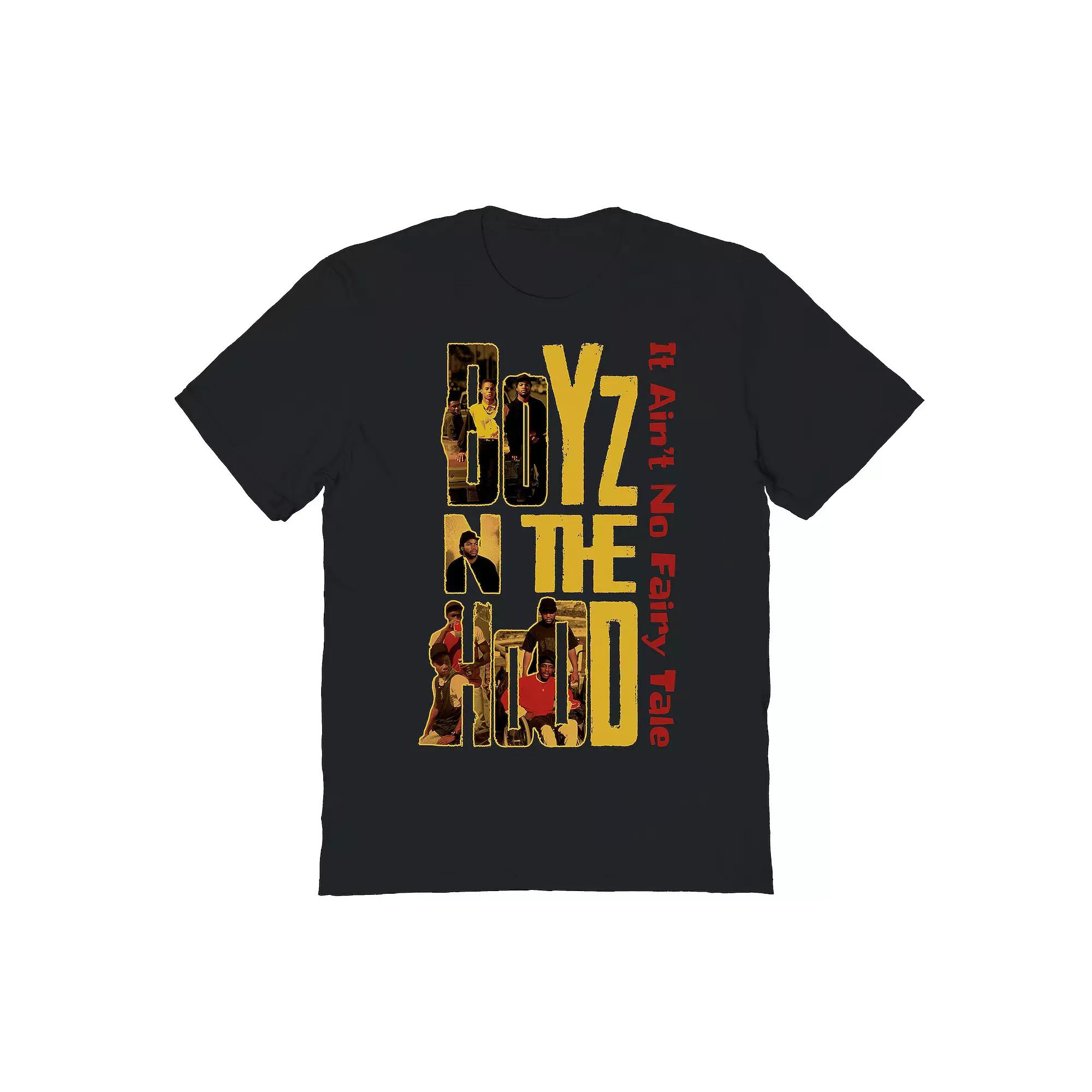 Men's Boyz N The Hood No Fairy Tale Graphic Tee, Size: XXL, Black Product Image