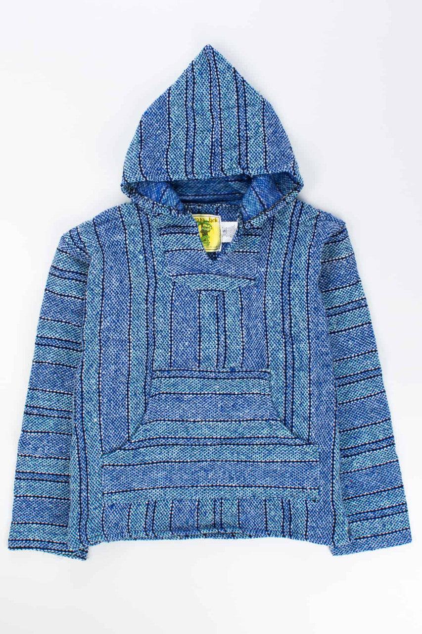 Lightweight Pastel Blue Baja Hoodie Product Image