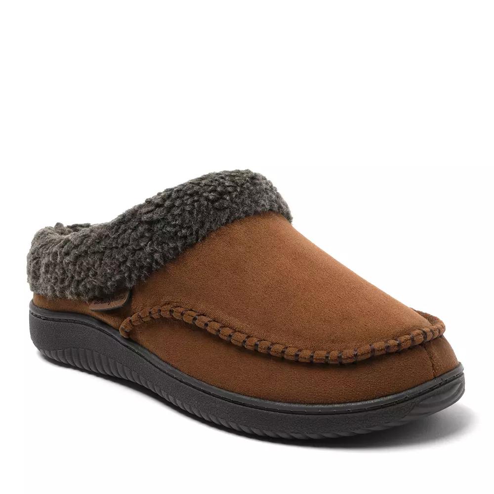 Dearfoams Marshall Microsuede Men's Clog Slippers,  Product Image