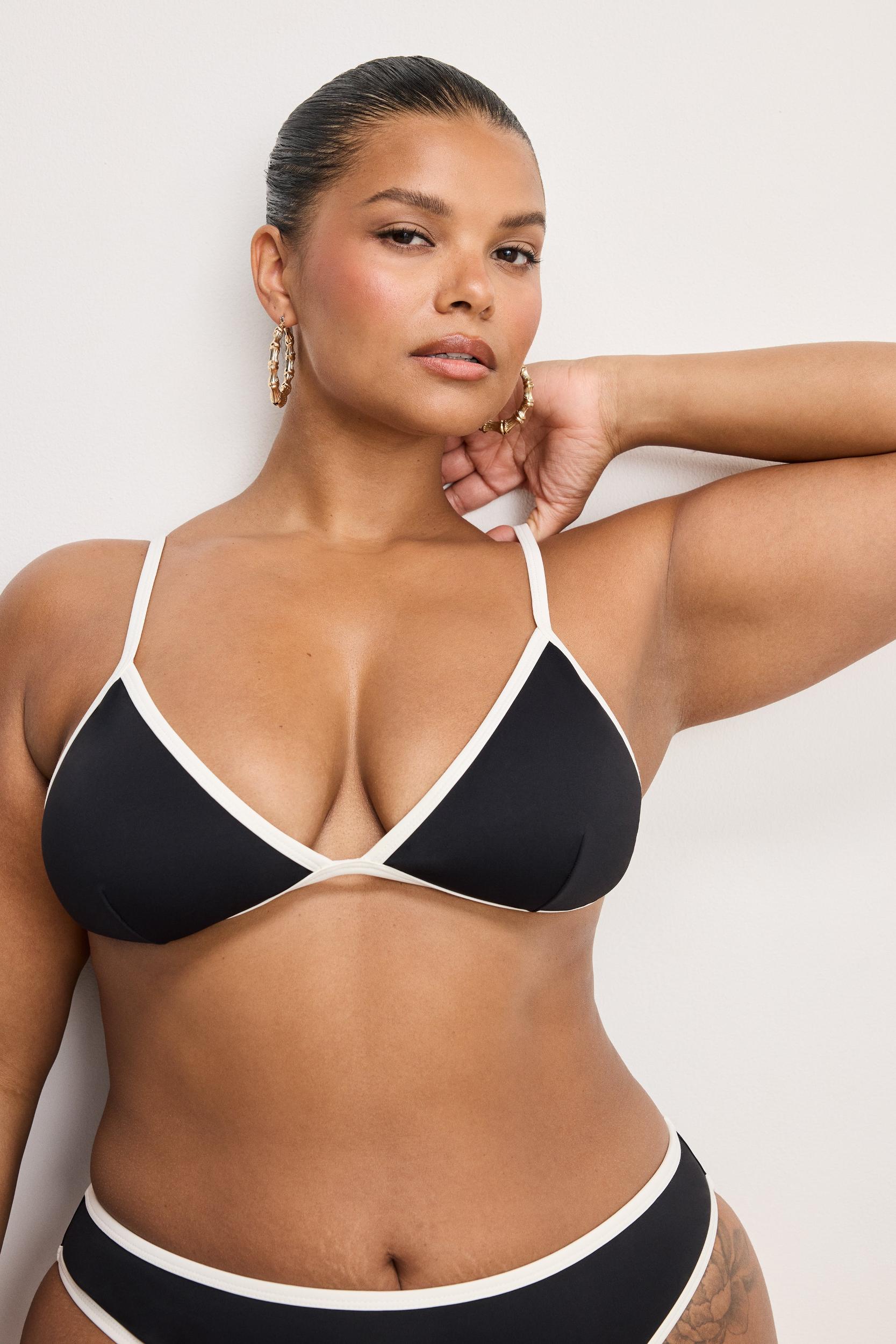 COMPRESSION PERFECT FIT BIKINI TOP | BLACK001 Product Image