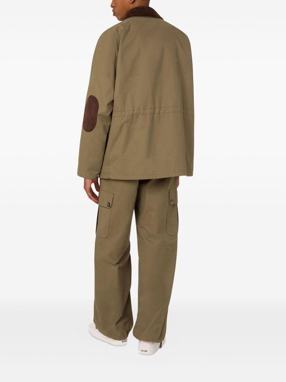 corduroy-collar coat Product Image