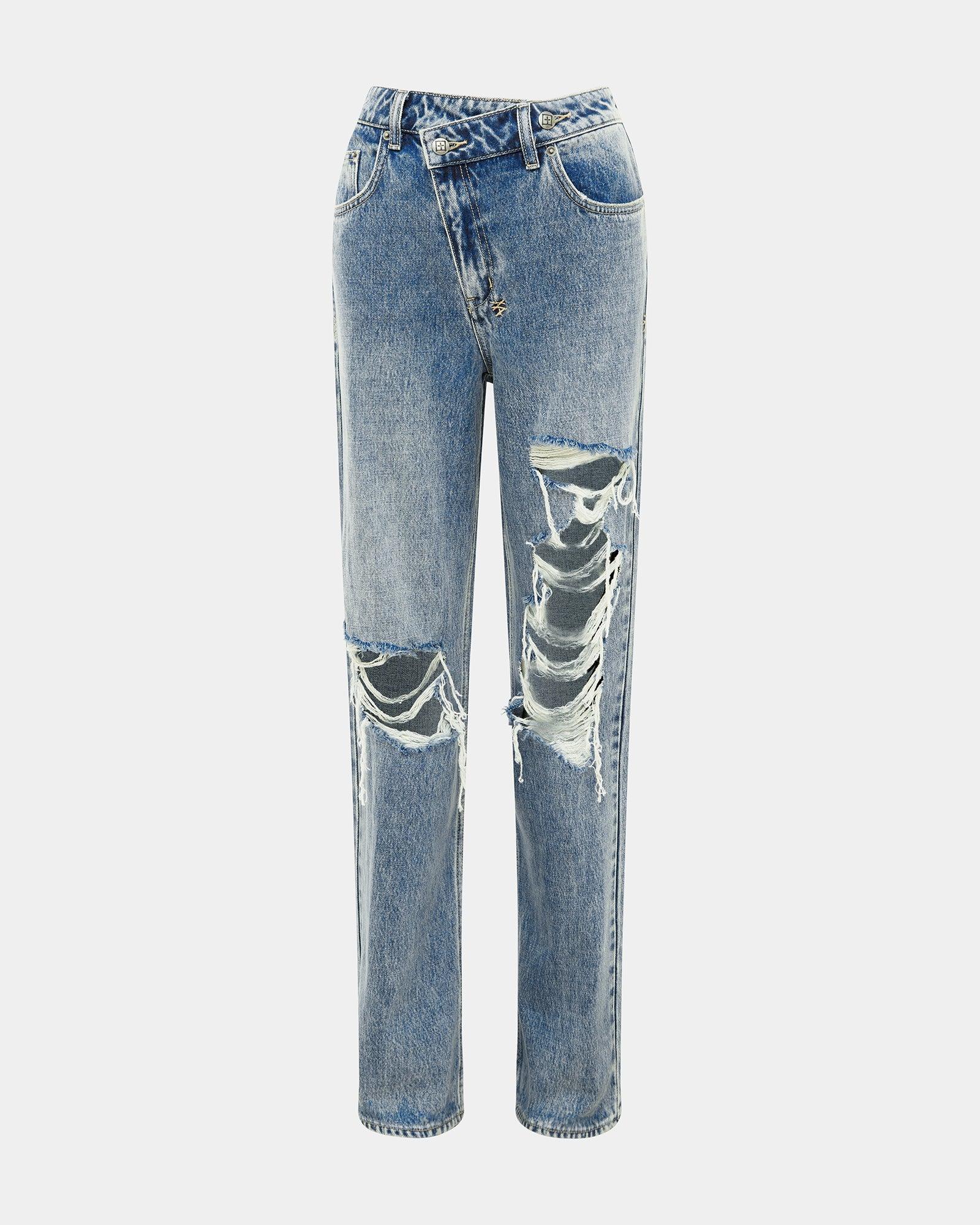 RELAX JEAN OVERKAST TRASHED Female Product Image