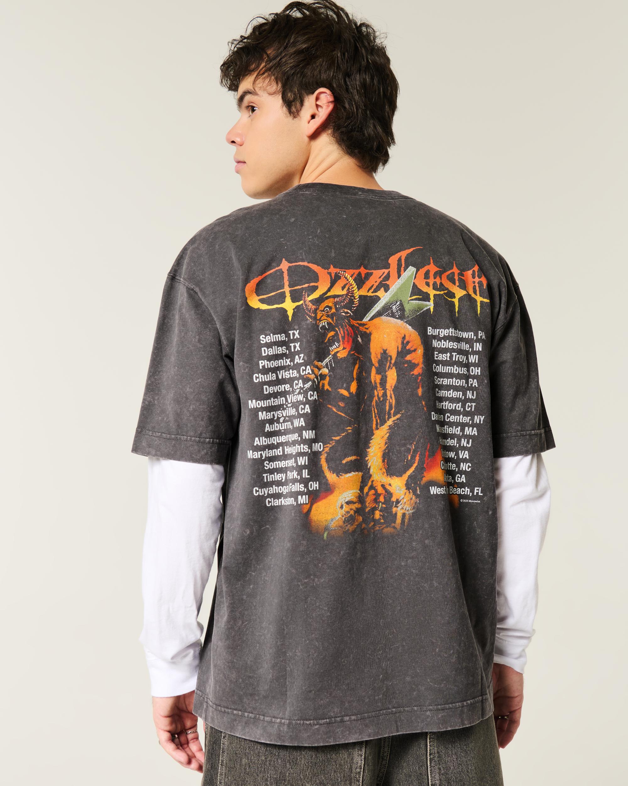 Boxy Heavyweight Ozzfest Graphic Tee Product Image