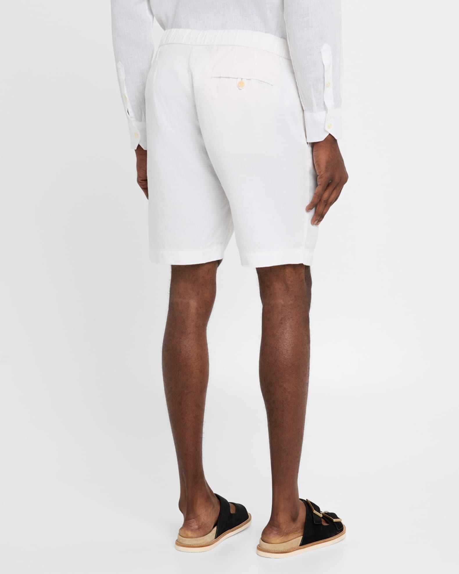 Men's Felipe Linen and Cotton Drawstring Shorts Product Image