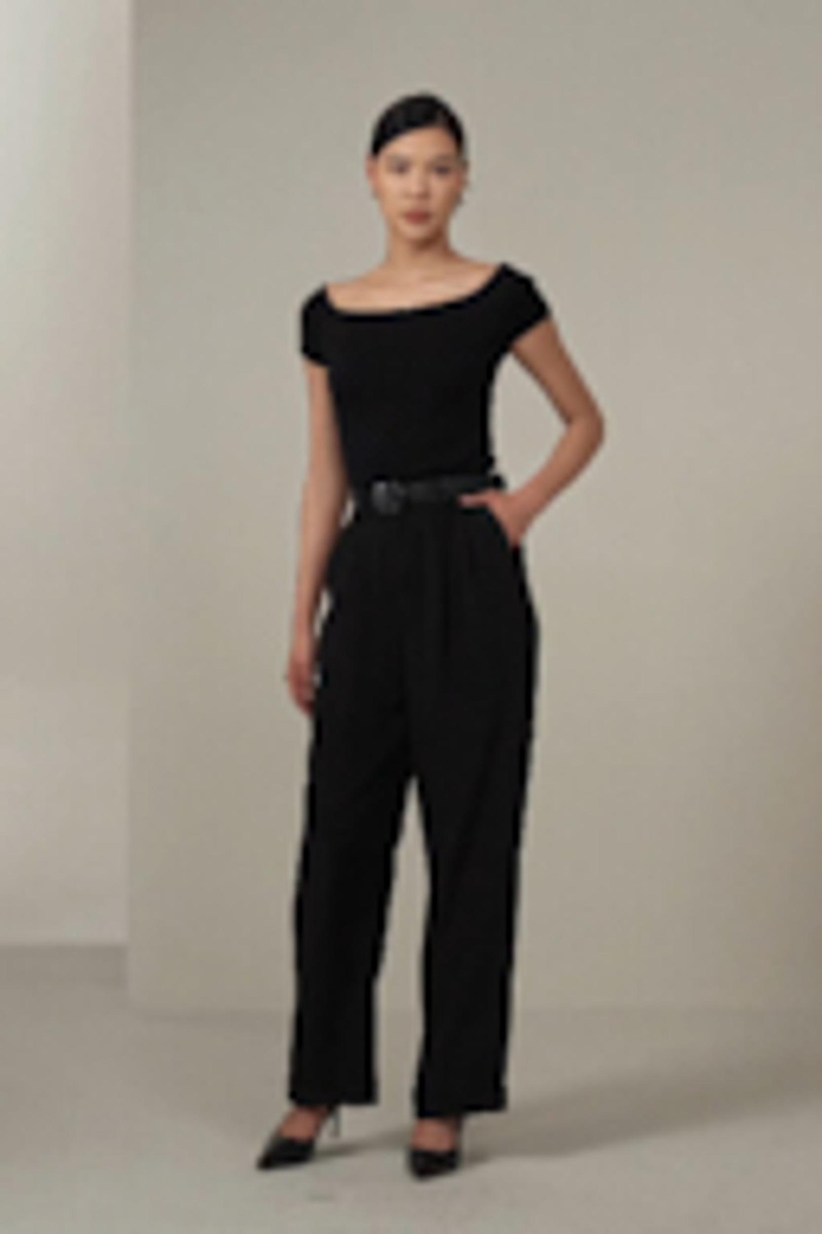 Off-Shoulder Sweater Top Product Image