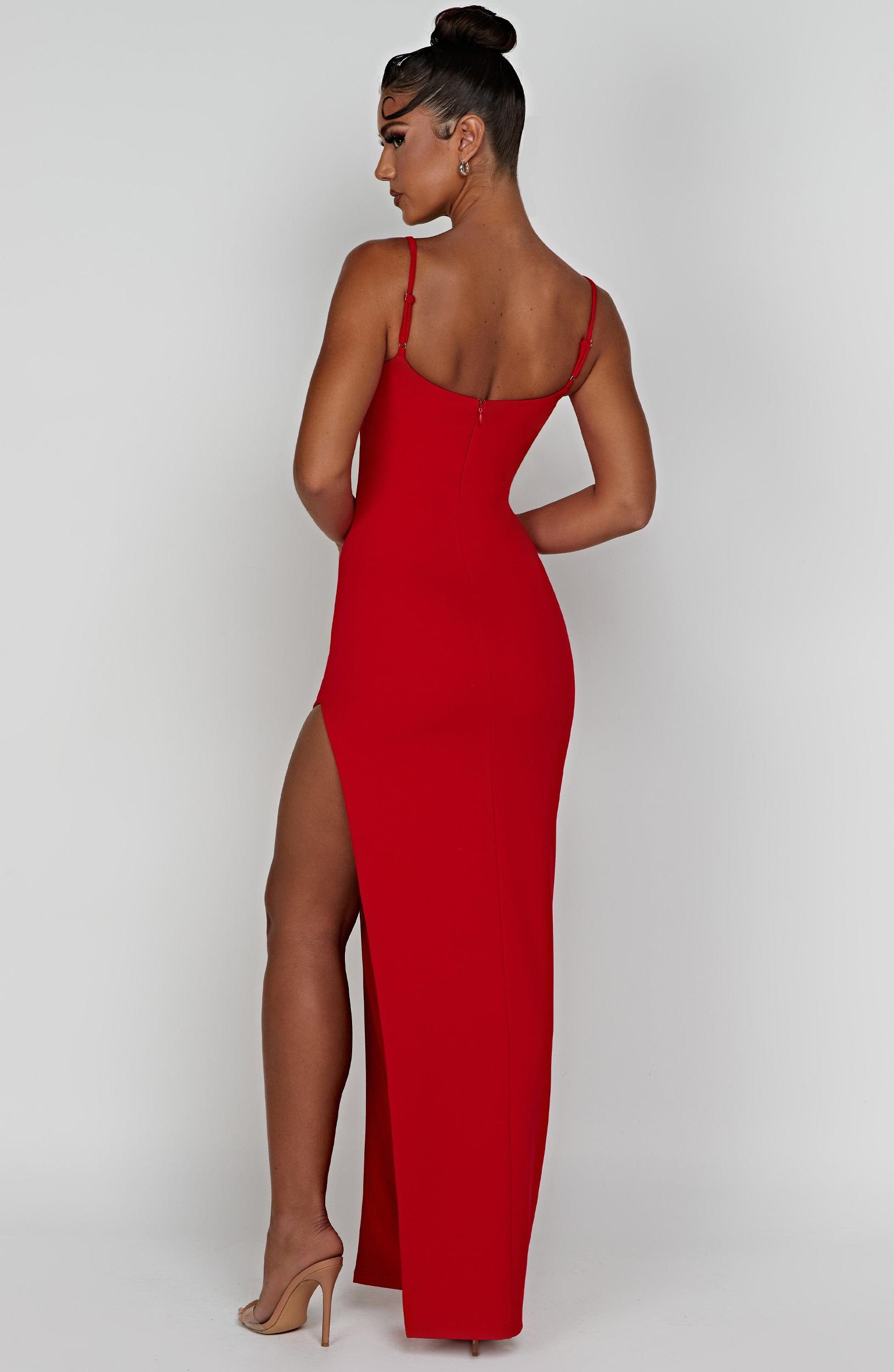 Tiarne Maxi Dress - Red Product Image
