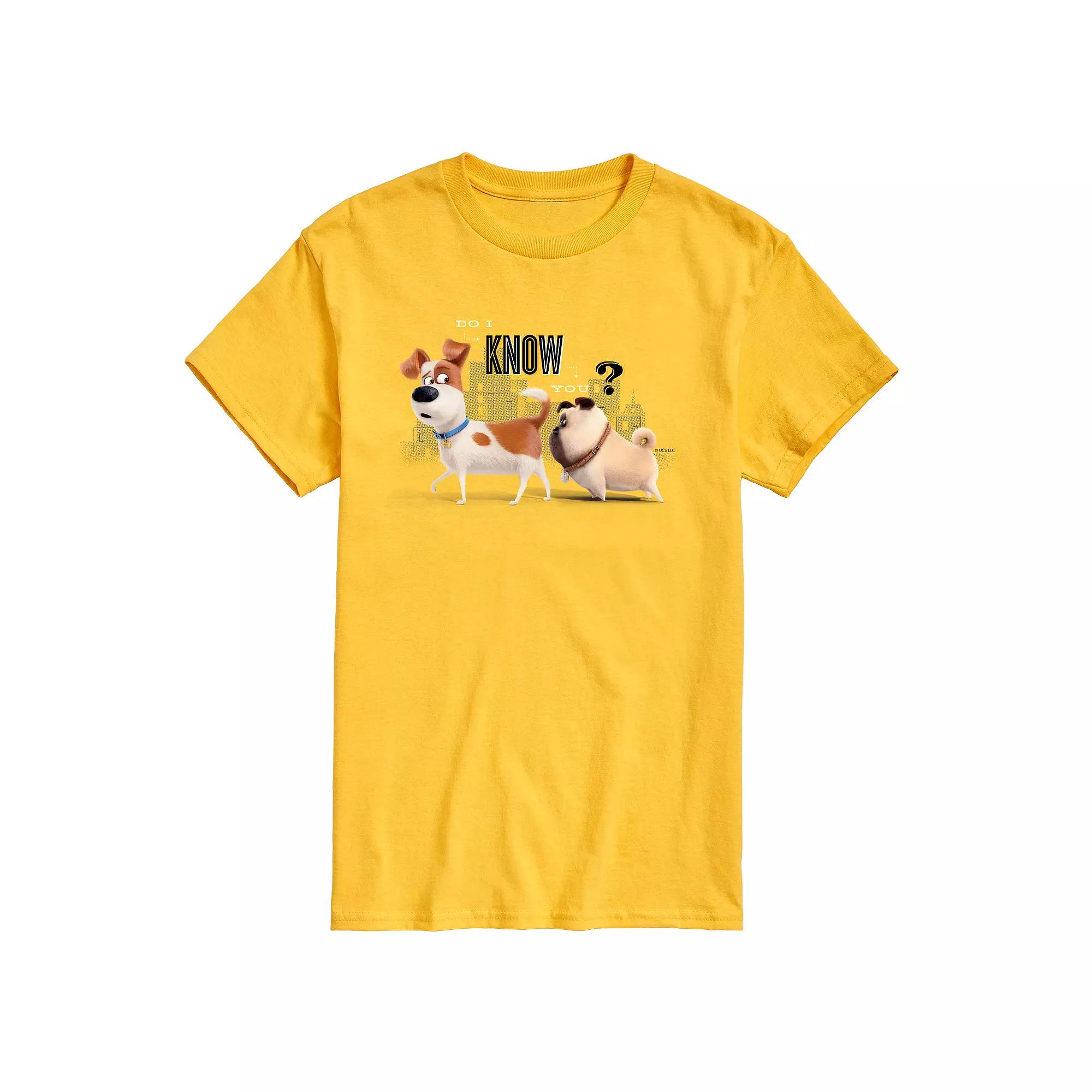 Men's The Secret Life of Pets Do I Know You Graphic Tee,  Product Image