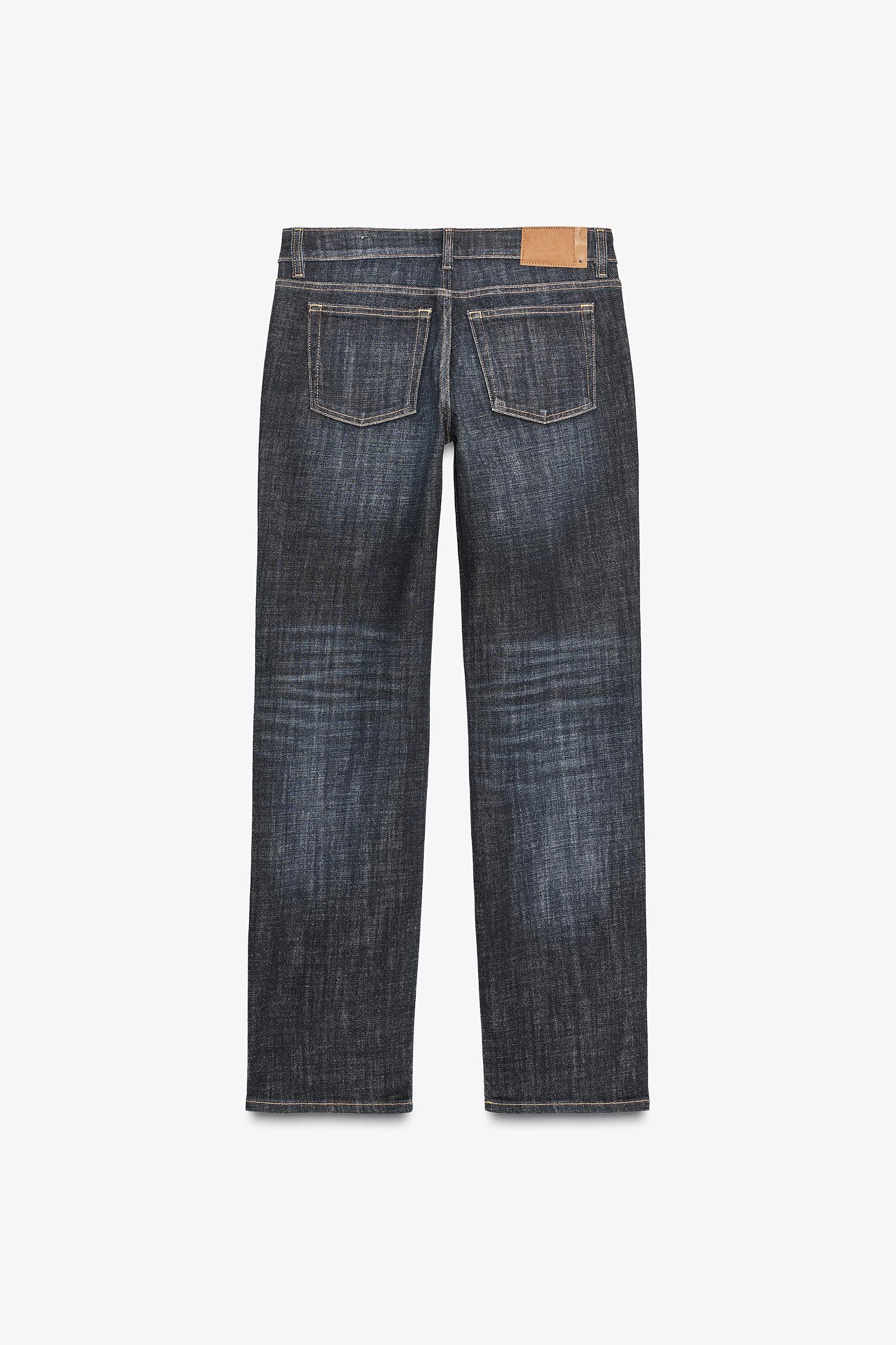 TRF LOW RISE STRAIGHT LEG JEANS Product Image