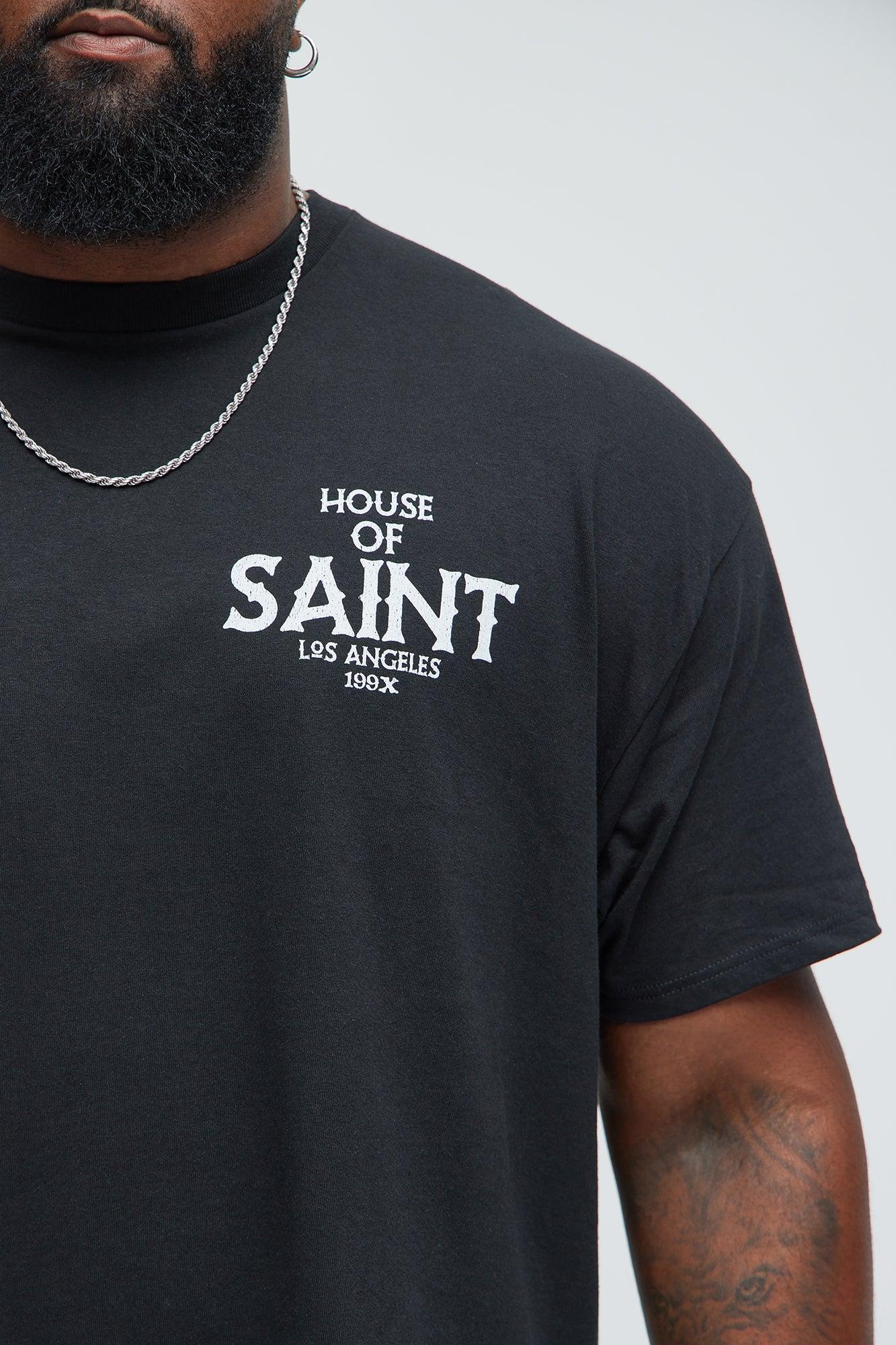 House Of Saint LA Short Sleeve Tee - Black Product Image