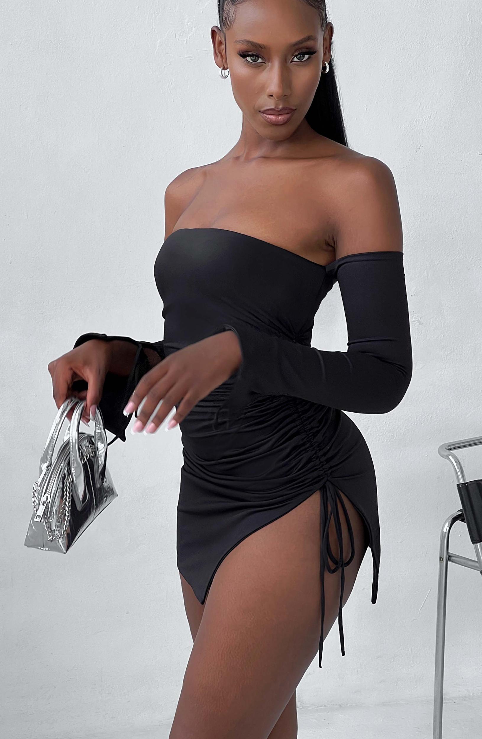 Becca Mini Dress - Black Product Image