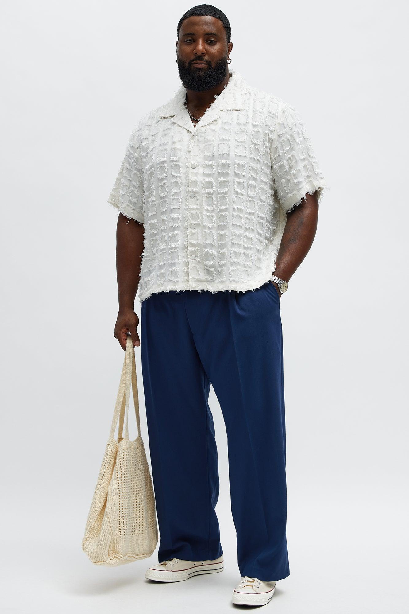 Window Shopping Boxy Shirt - Off White Male Product Image