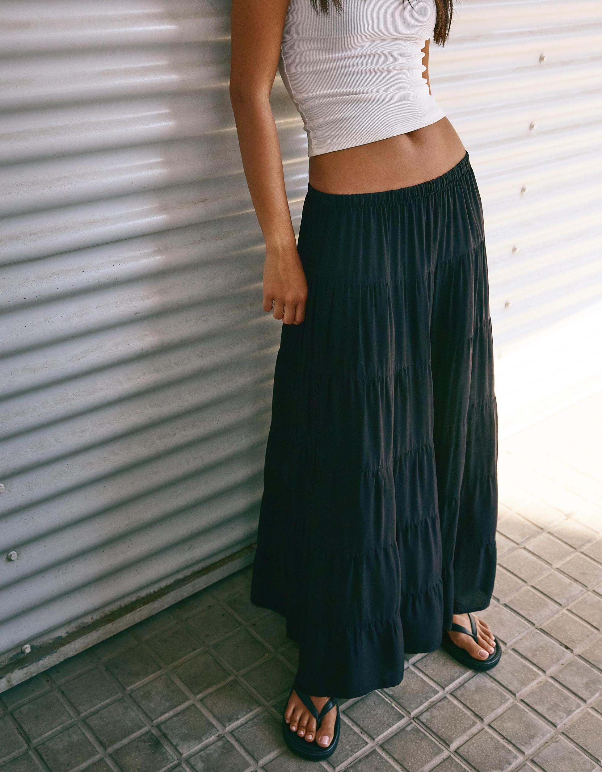 Rustic midi skirt Product Image