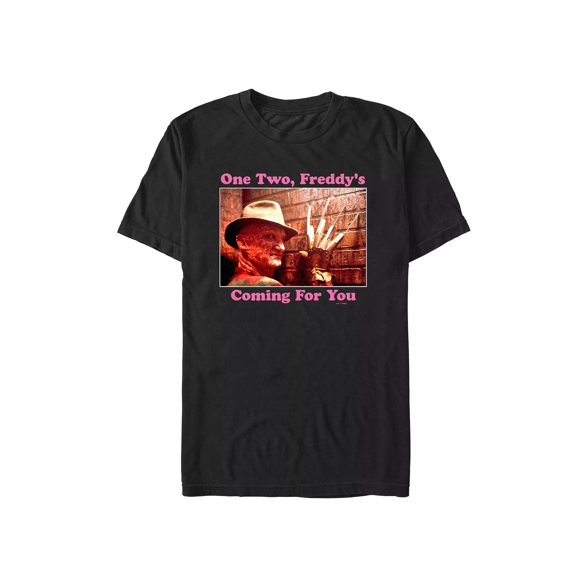 Men's A Nightmare On Elm Street Freddy's Coming For You Graphic Tee,  Product Image