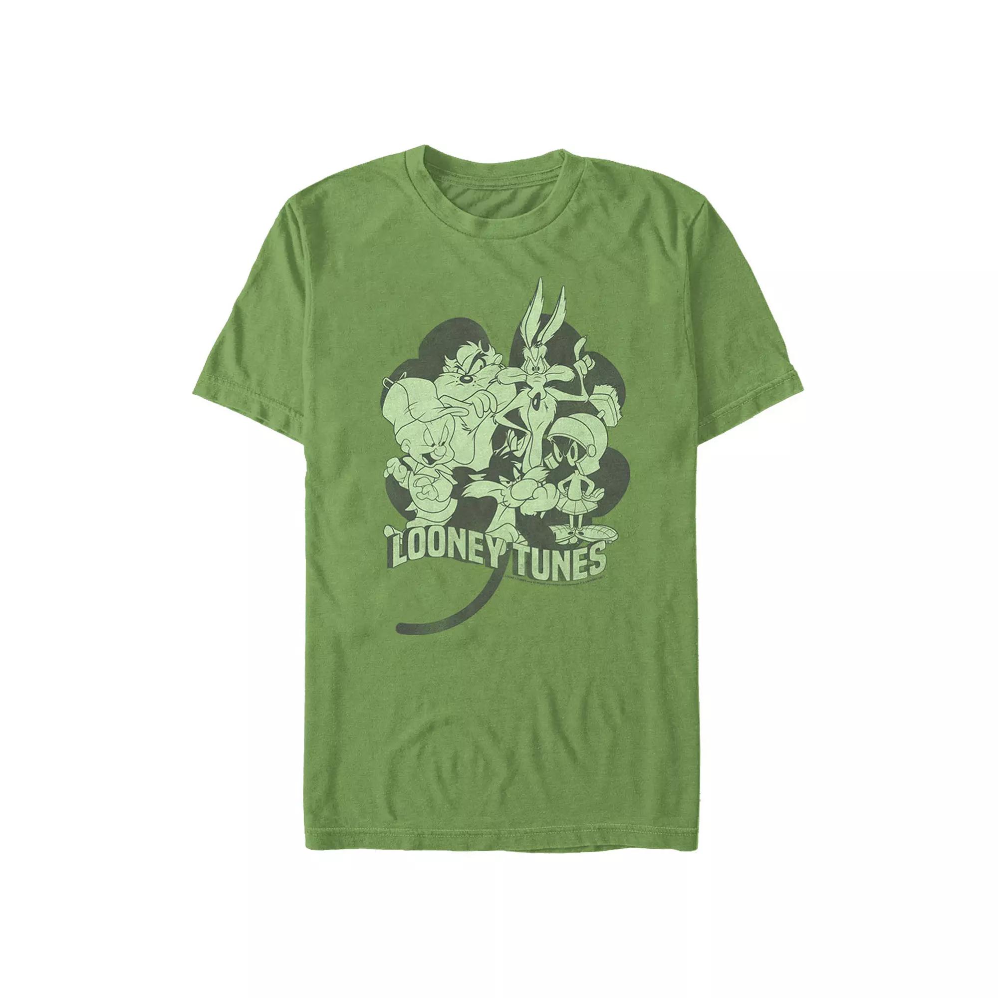 Big & Tall Looney Tunes Saint Patrick's Mood Graphic Tee, Men's,  Product Image