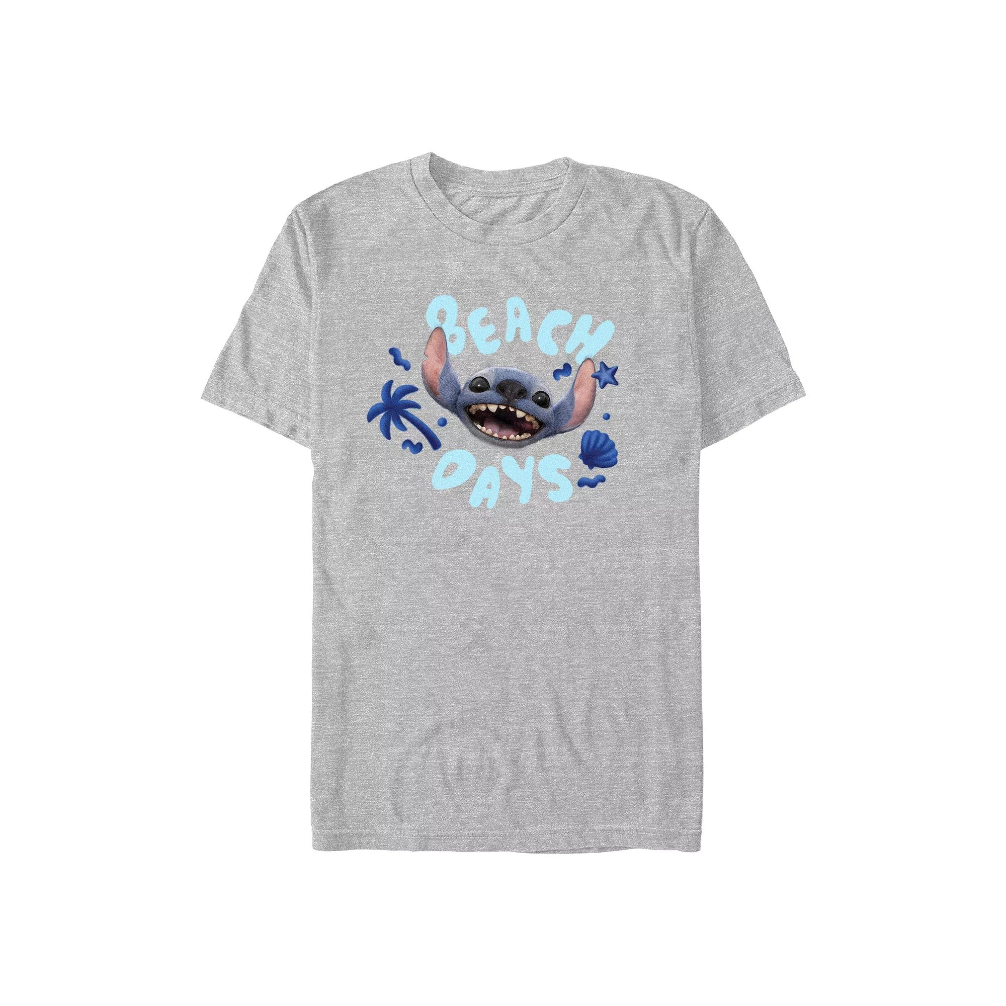 Disney's Lilo & Stitch Beach Days Big & Tall Graphic Tee, Men's,  Product Image