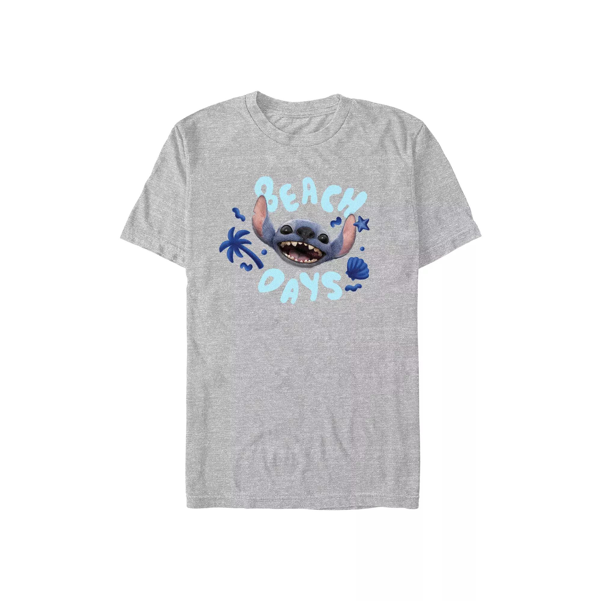Disney's Lilo & Stitch Beach Days Big & Tall Graphic Tee, Men's,  Product Image