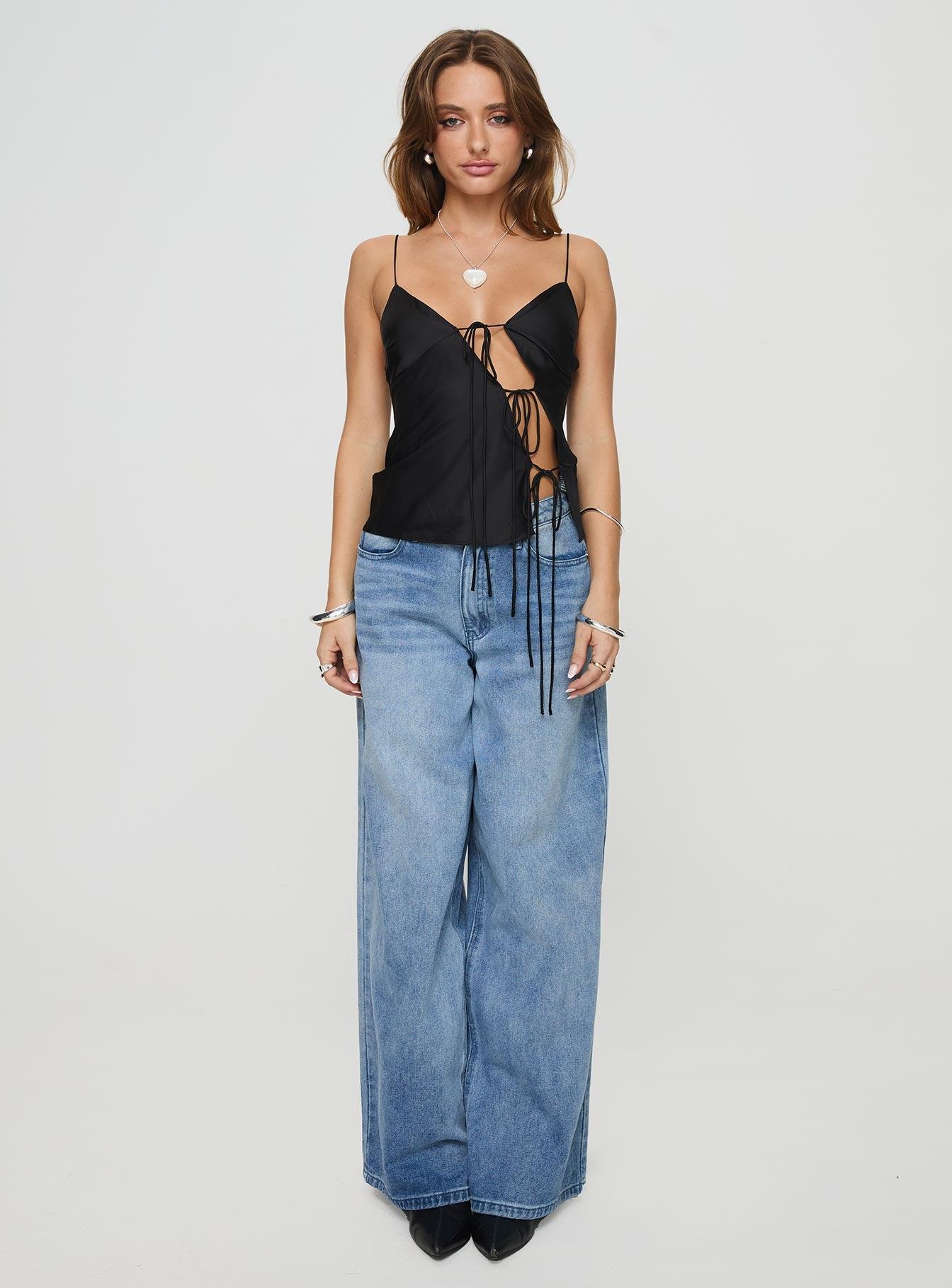 Mariah Cami Top Black Product Image