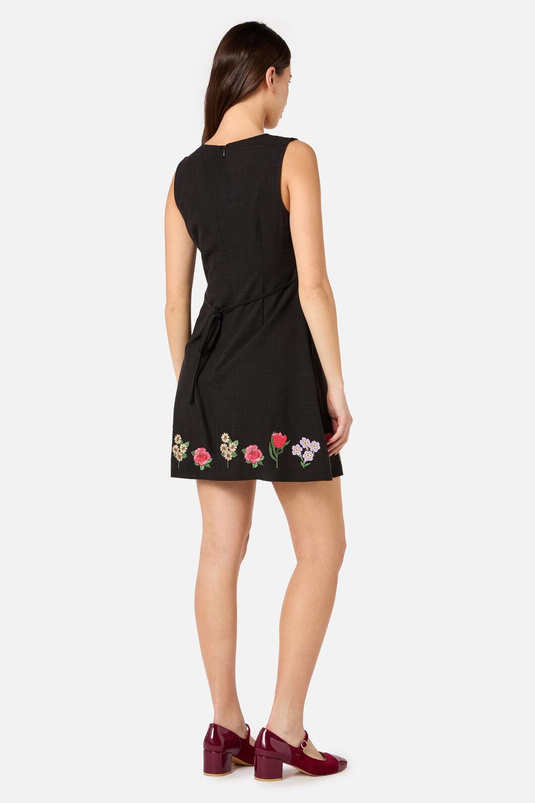Fleur Embroidered Shift Dress Product Image
