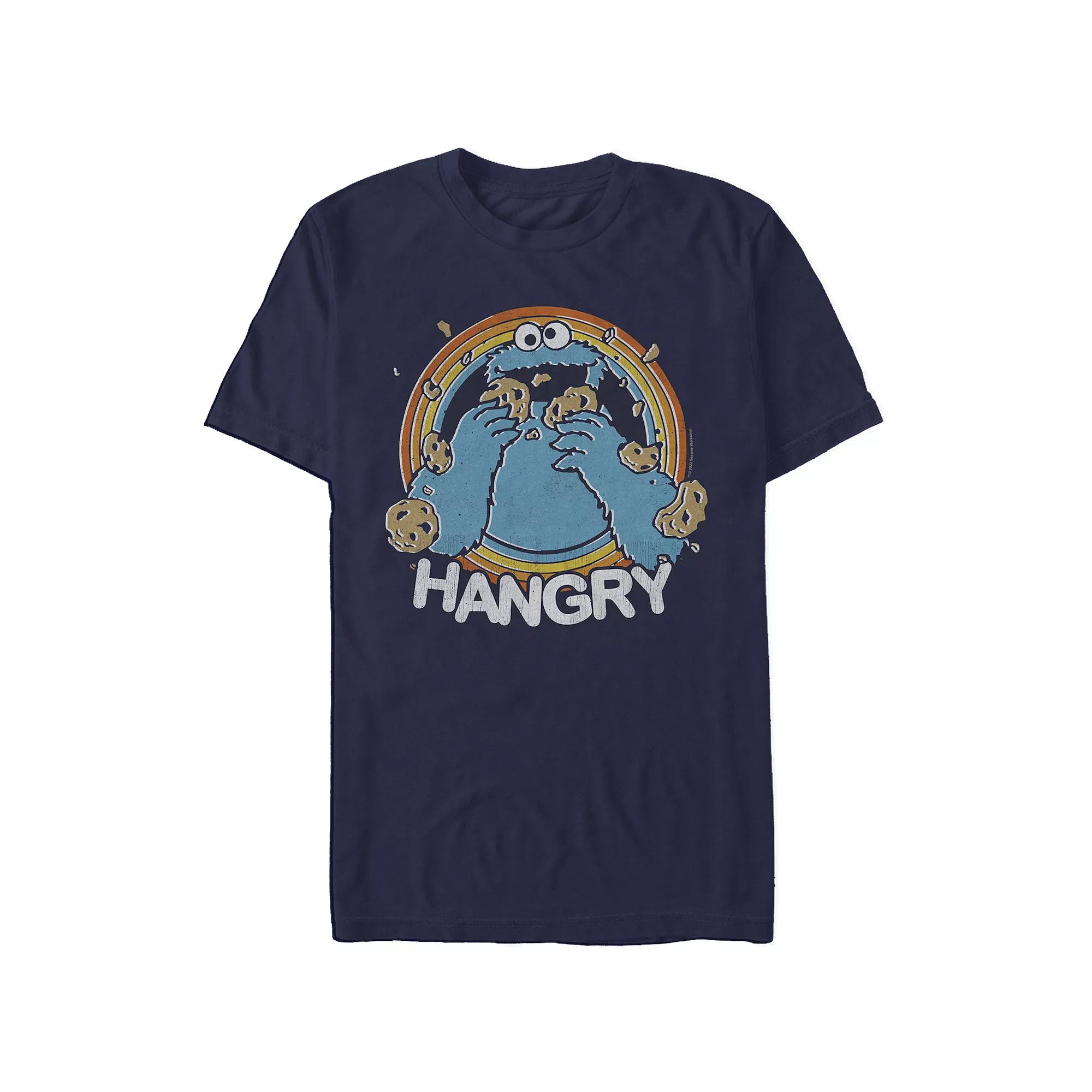 Men's Sesame Street Cookie Monster Hangry Graphic Tee,  Product Image