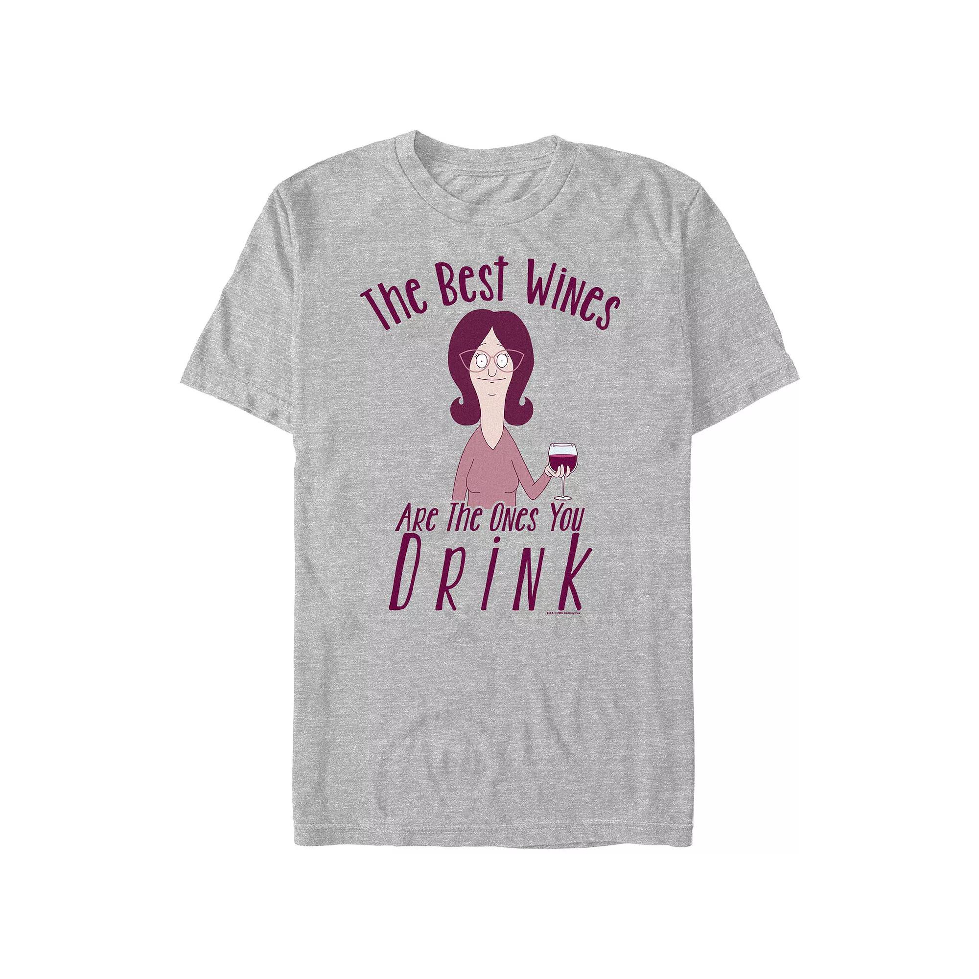 Men's Bob's Burgers The Best Wines Graphic Tee,  Product Image