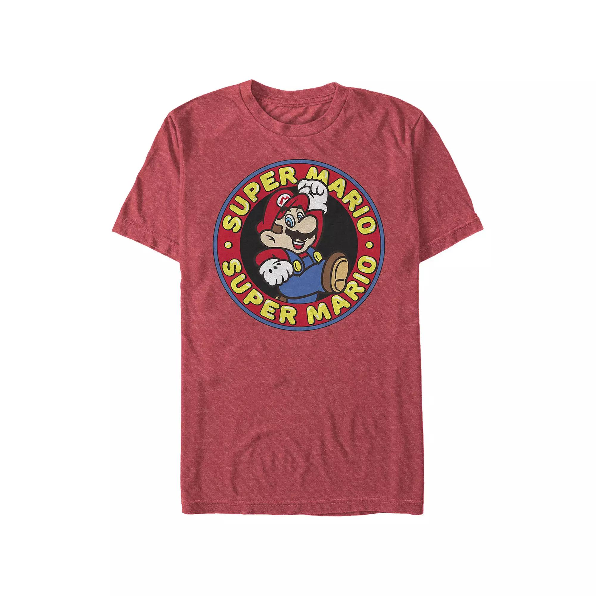 Men's Super Mario Original 70s Logo Graphic Tee,  Product Image