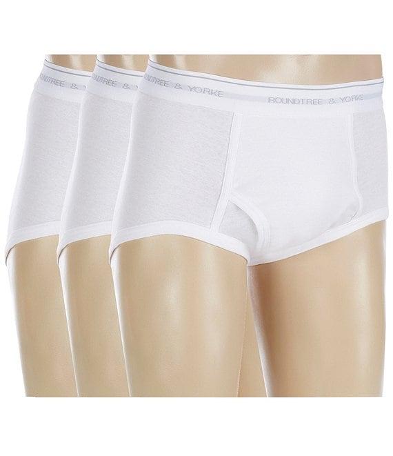 Roundtree & Yorke Full-Cut Briefs 3-Pack Product Image