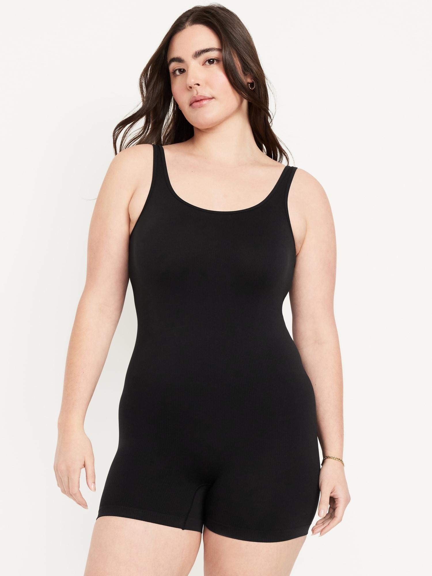 Seamless Ribbed Short Bodysuit Product Image