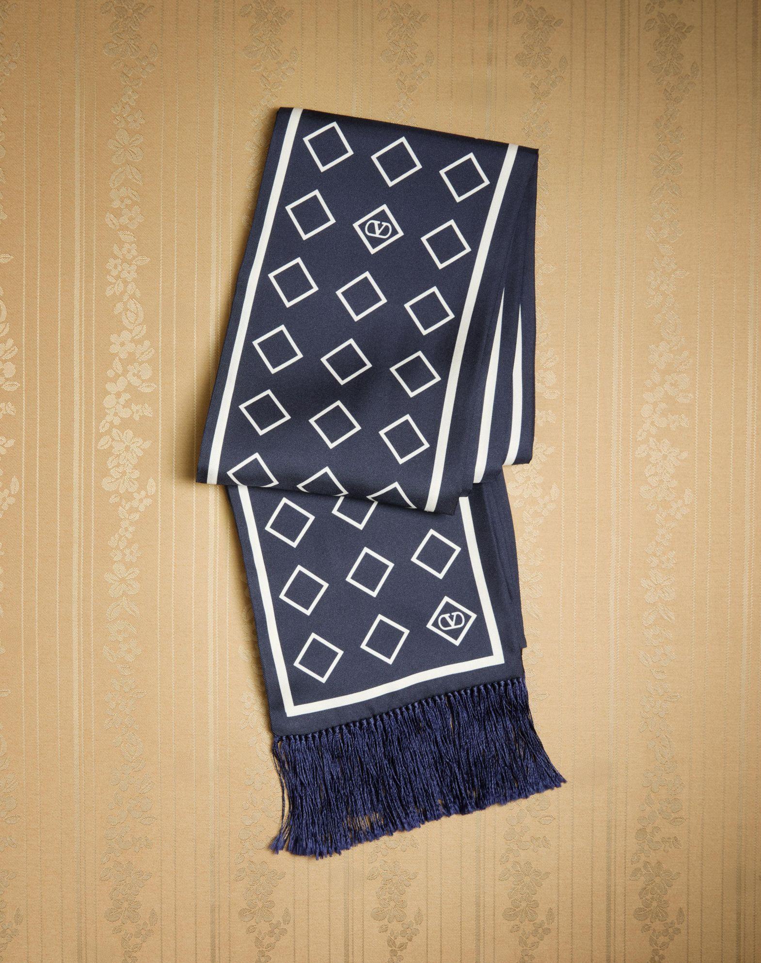 Opticool Silk Bandeau Scarf With Fringe Product Image