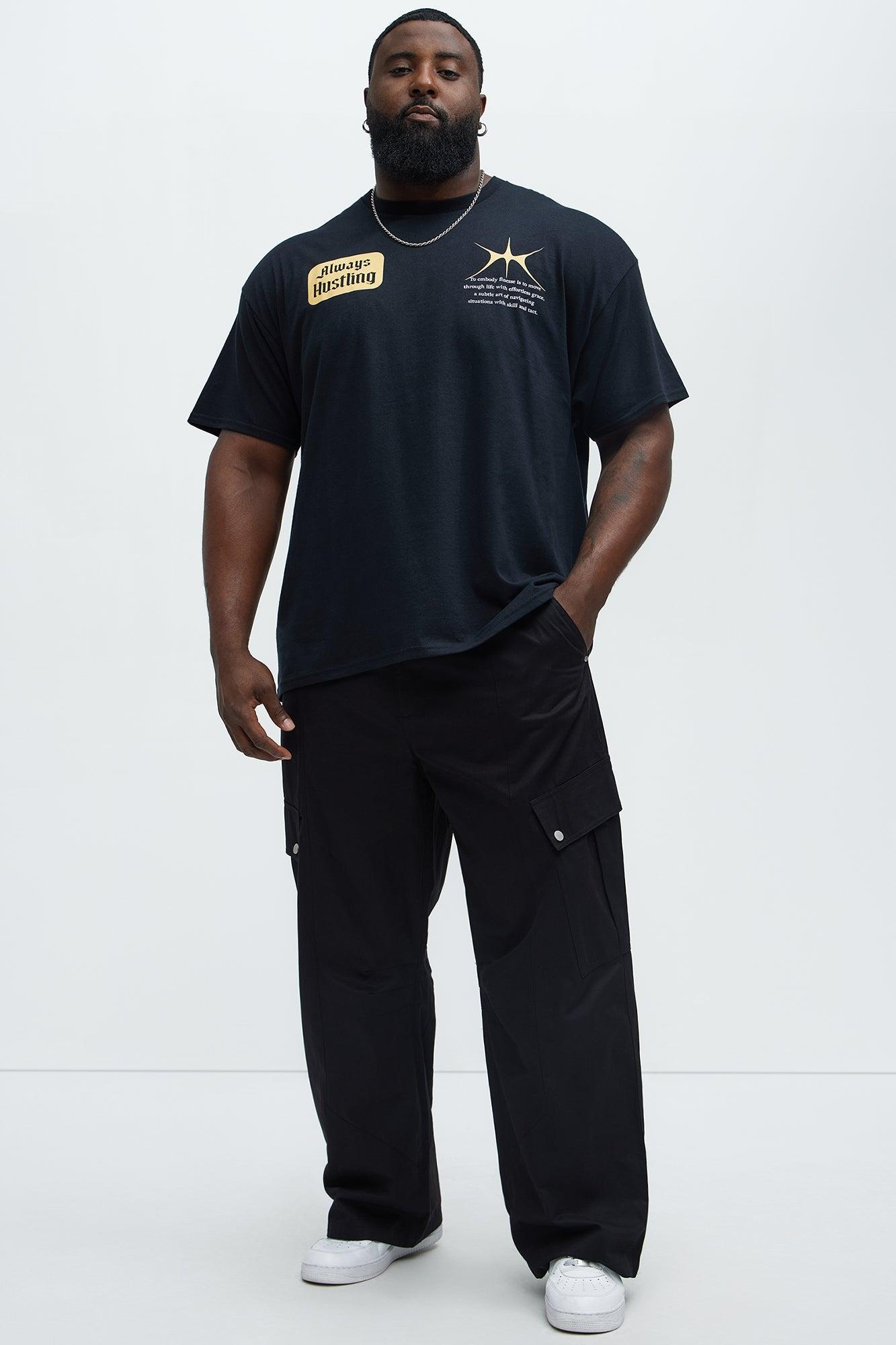 Always Hustling Short Sleeve Tee - Black Product Image