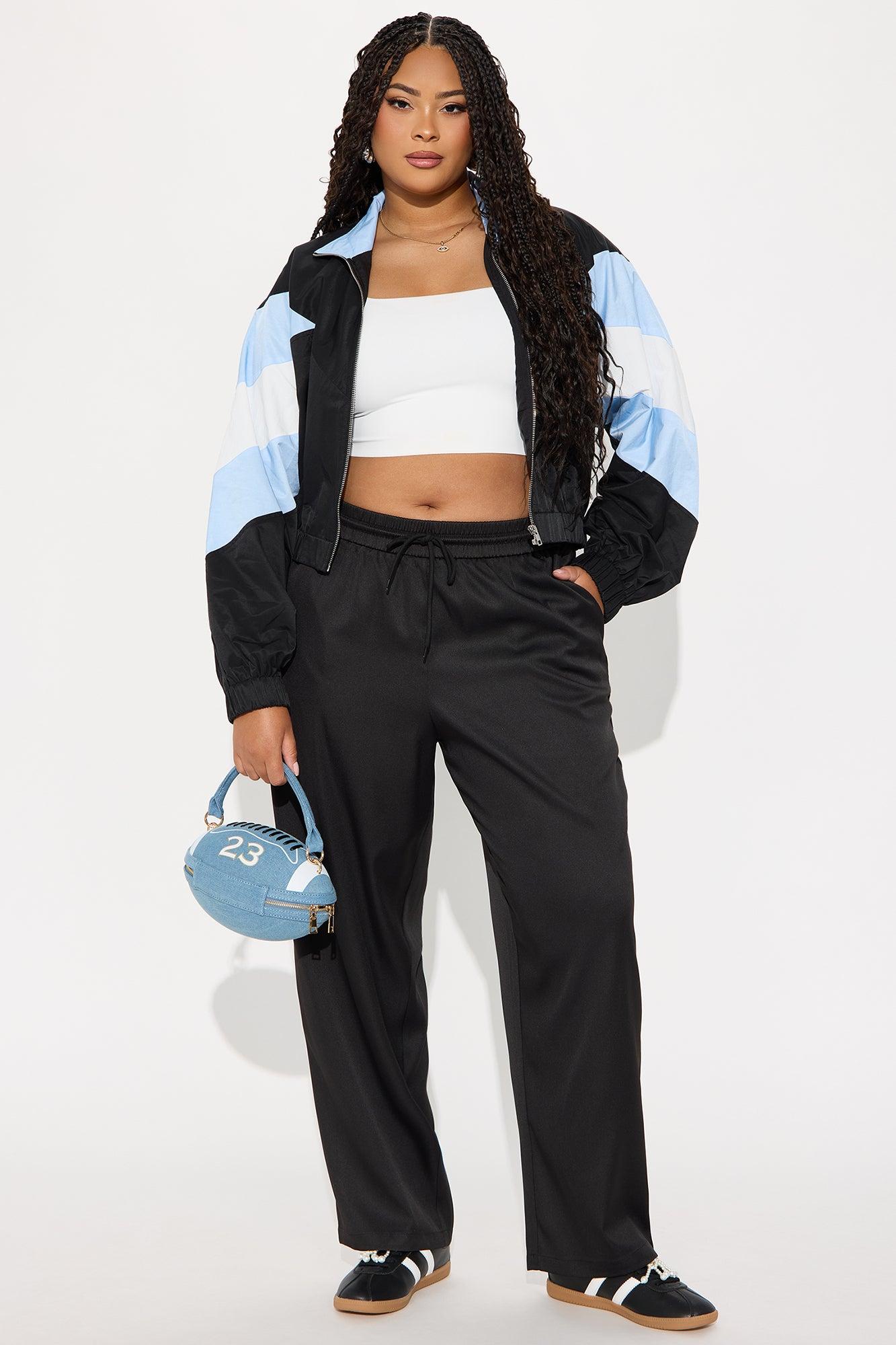 Under Control Straight Leg Trouser - Black Product Image